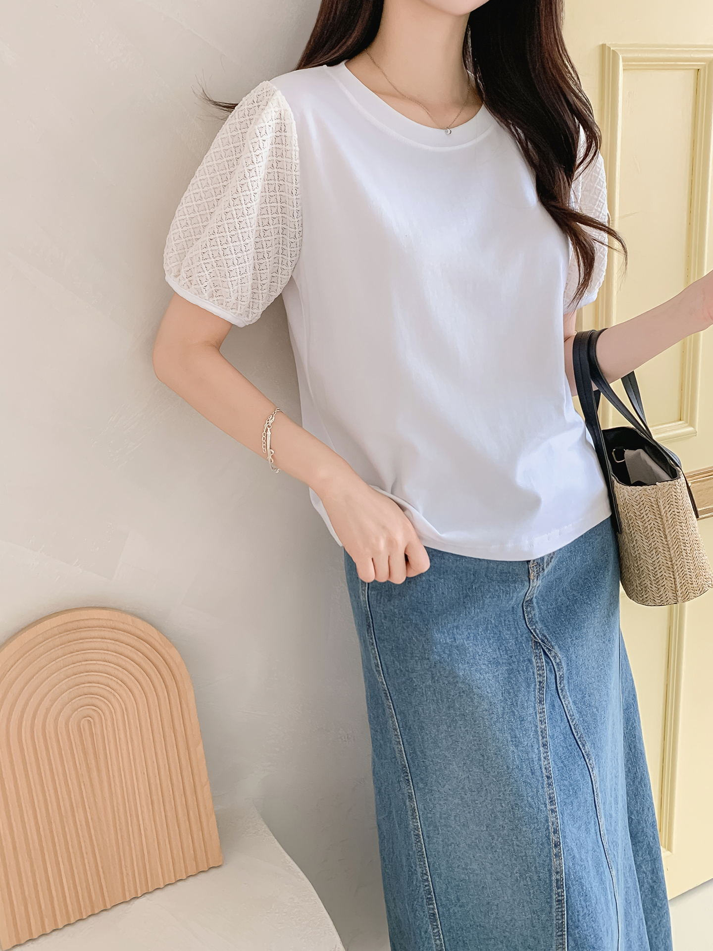 ピンタックパフスリーブTシャツ | 詳細画像19