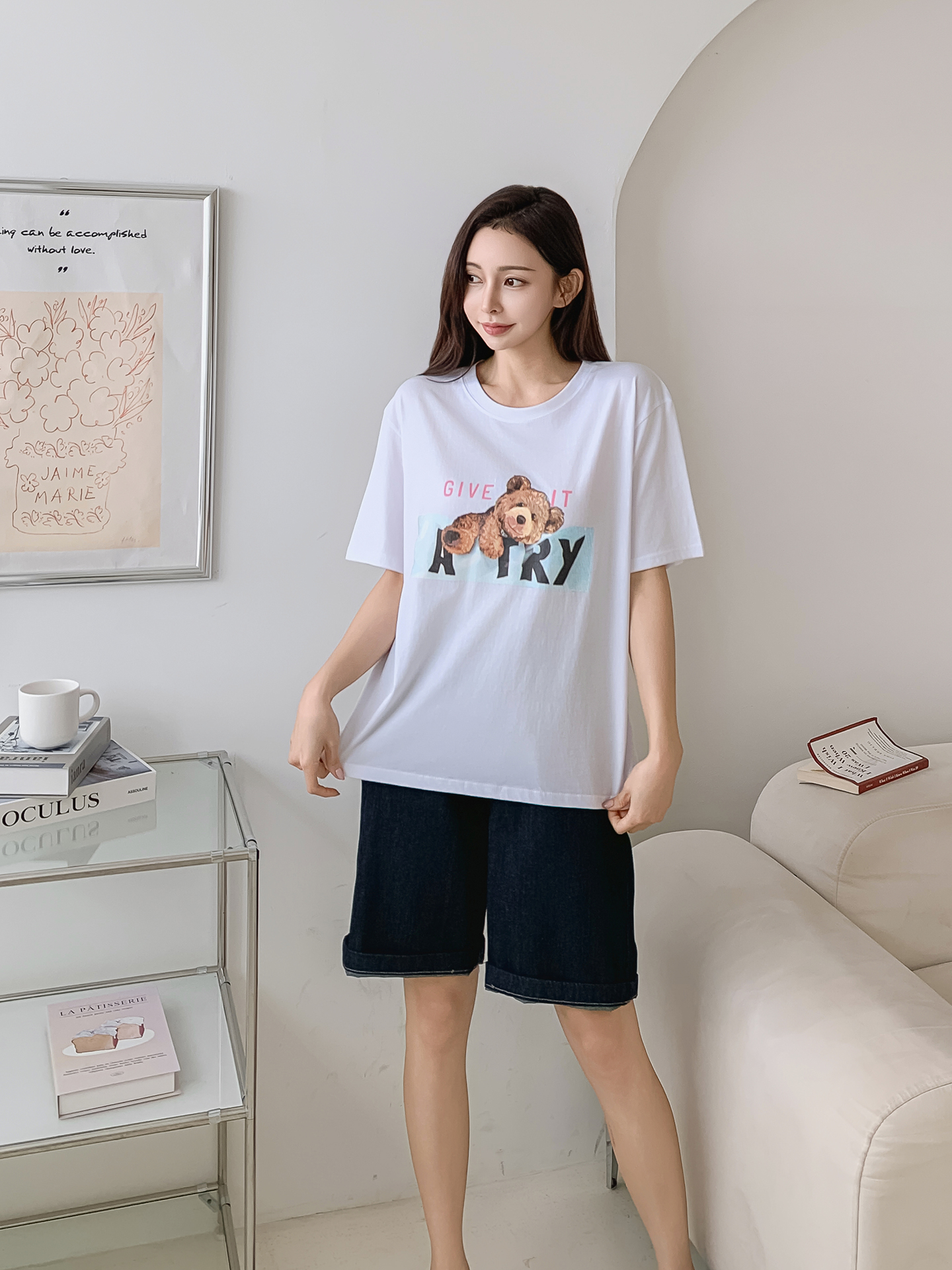 ルーズプリントTシャツ | 詳細画像4