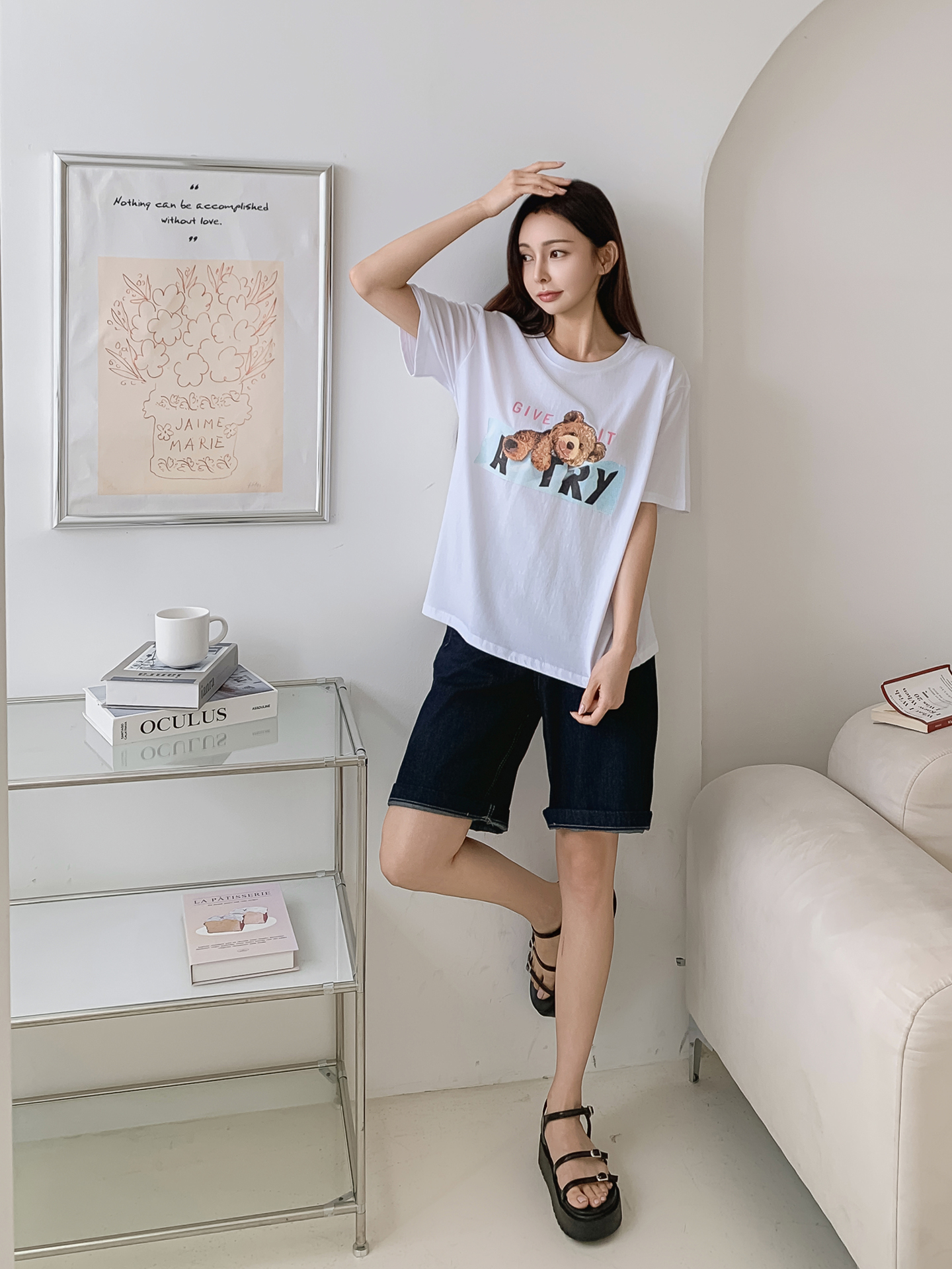 ルーズプリントTシャツ | 詳細画像5