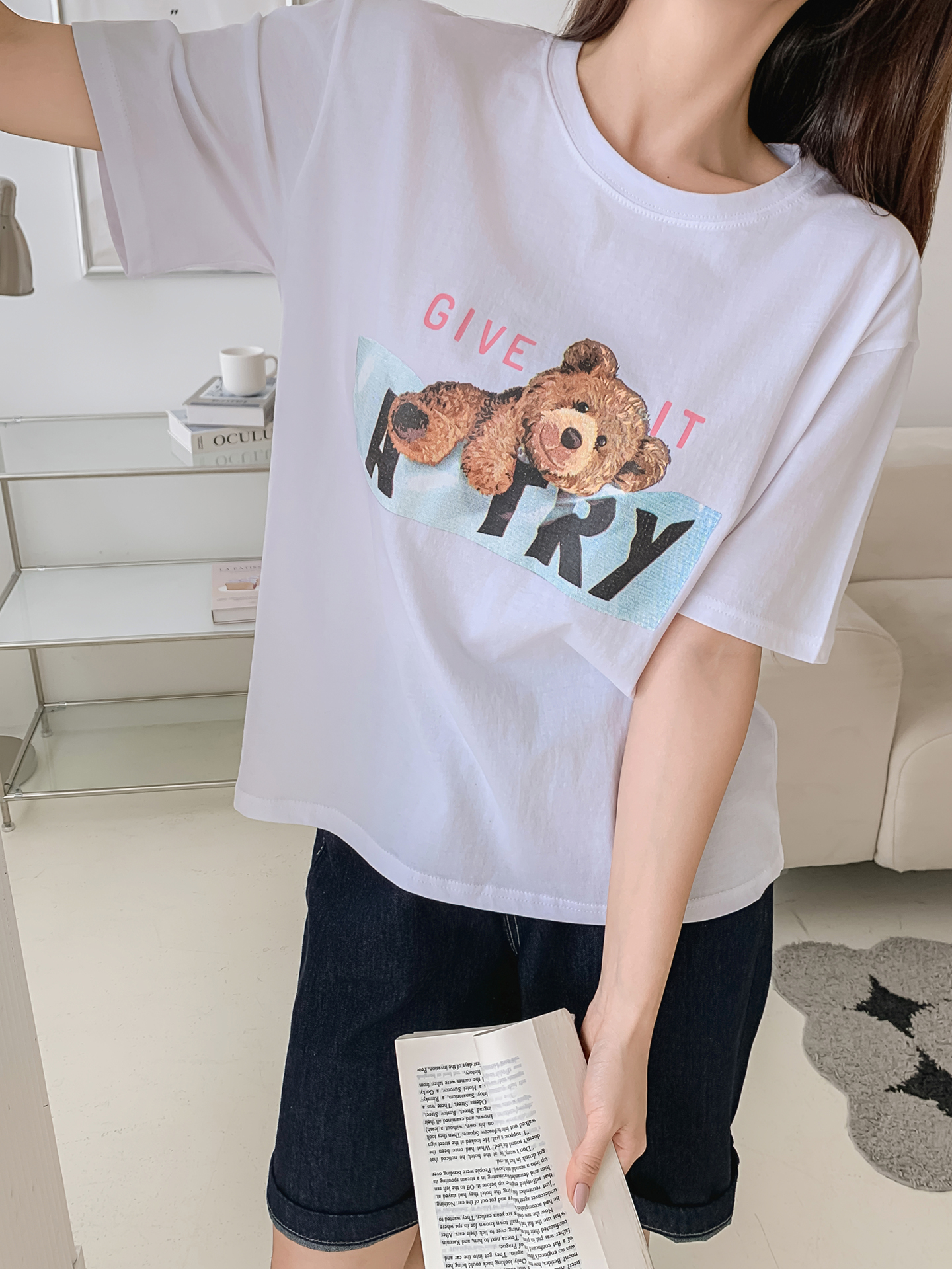 ルーズプリントTシャツ | 詳細画像10