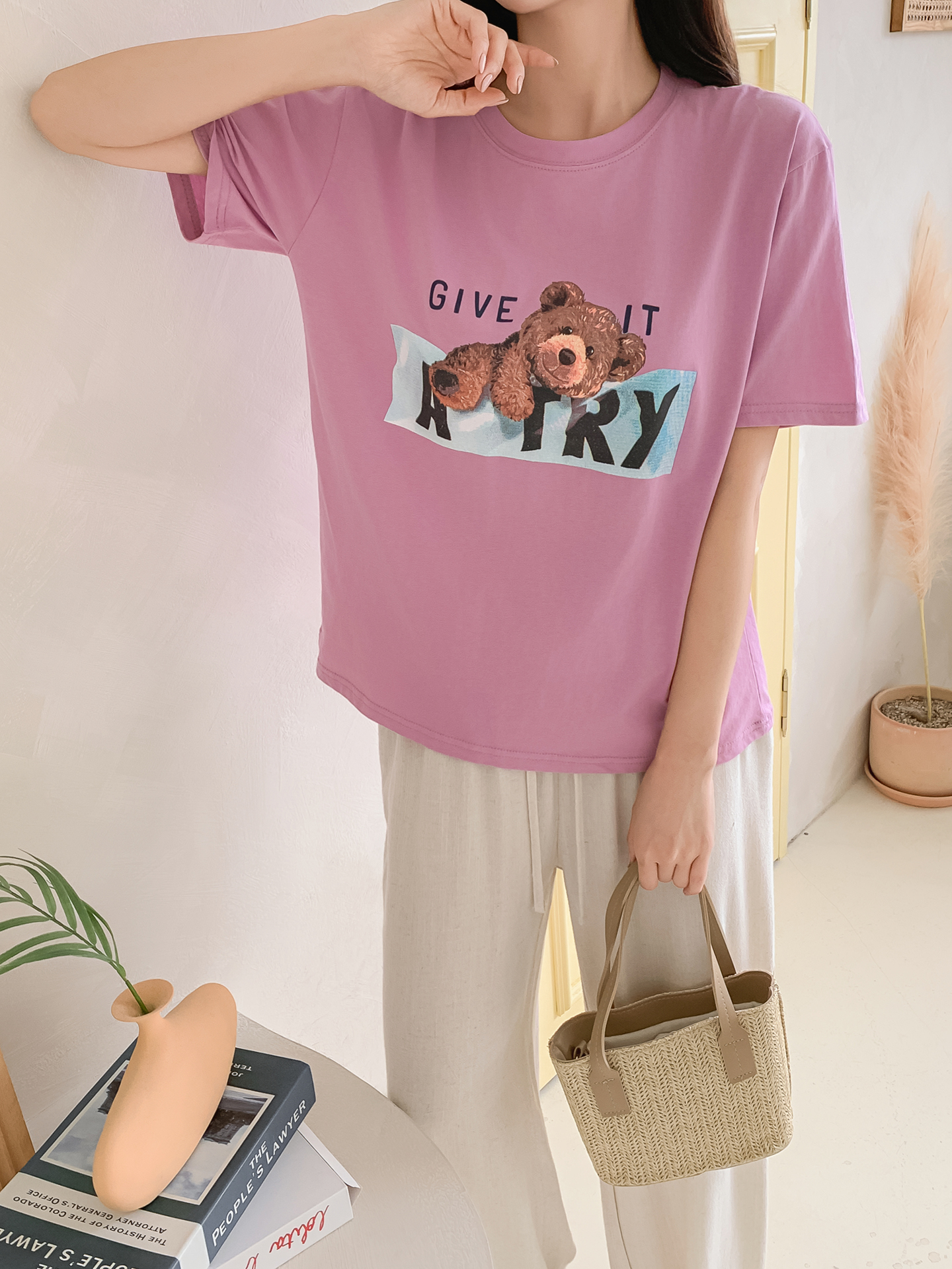 ルーズプリントTシャツ | 詳細画像15