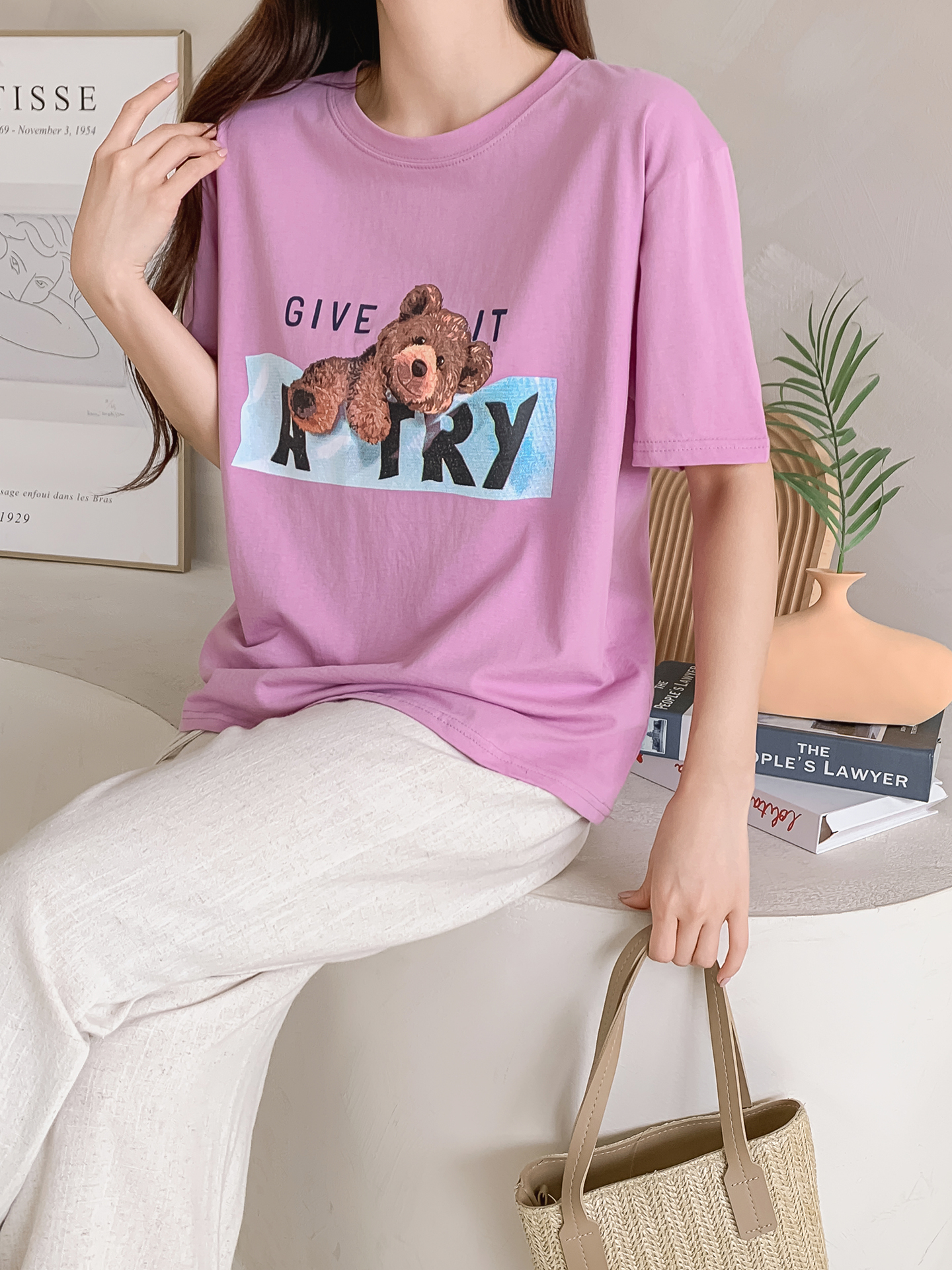 ルーズプリントTシャツ | 詳細画像17
