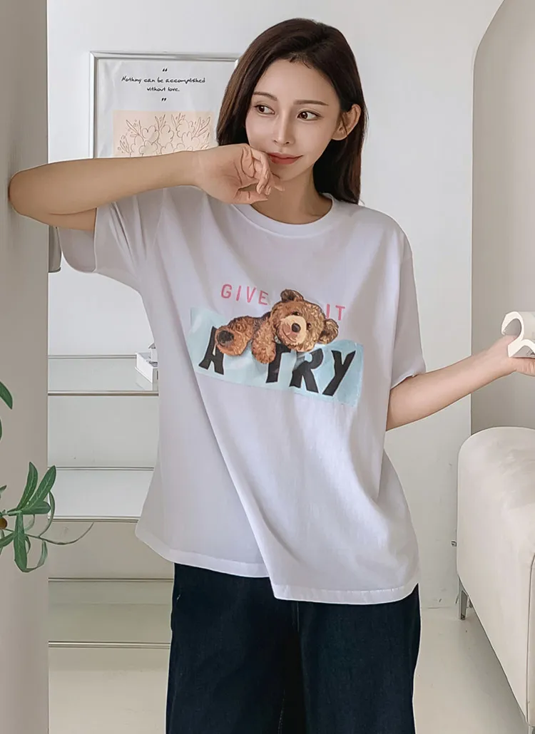 ルーズプリントTシャツ | 詳細画像1