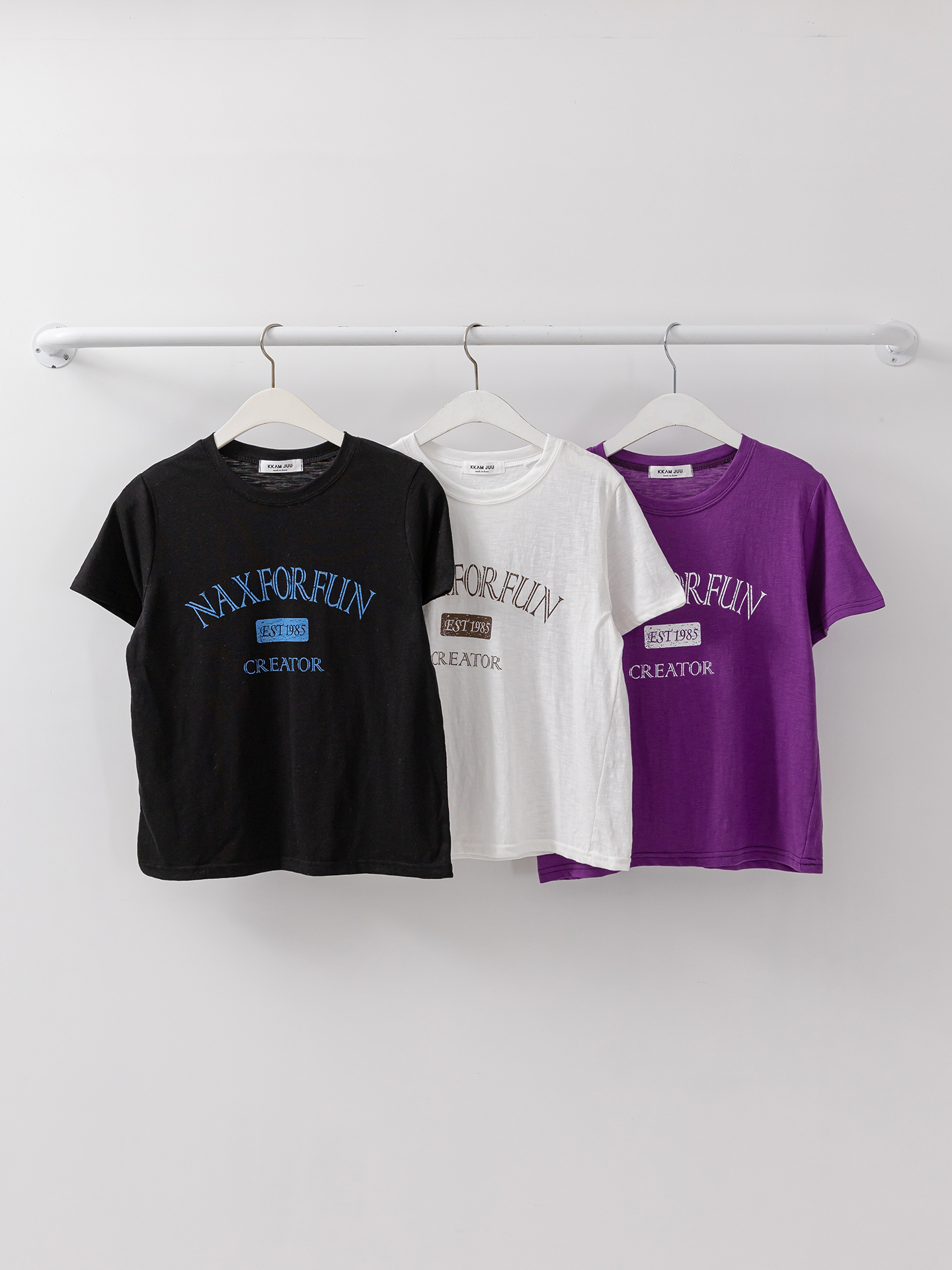 ラウンドネックロゴTシャツ | 詳細画像2