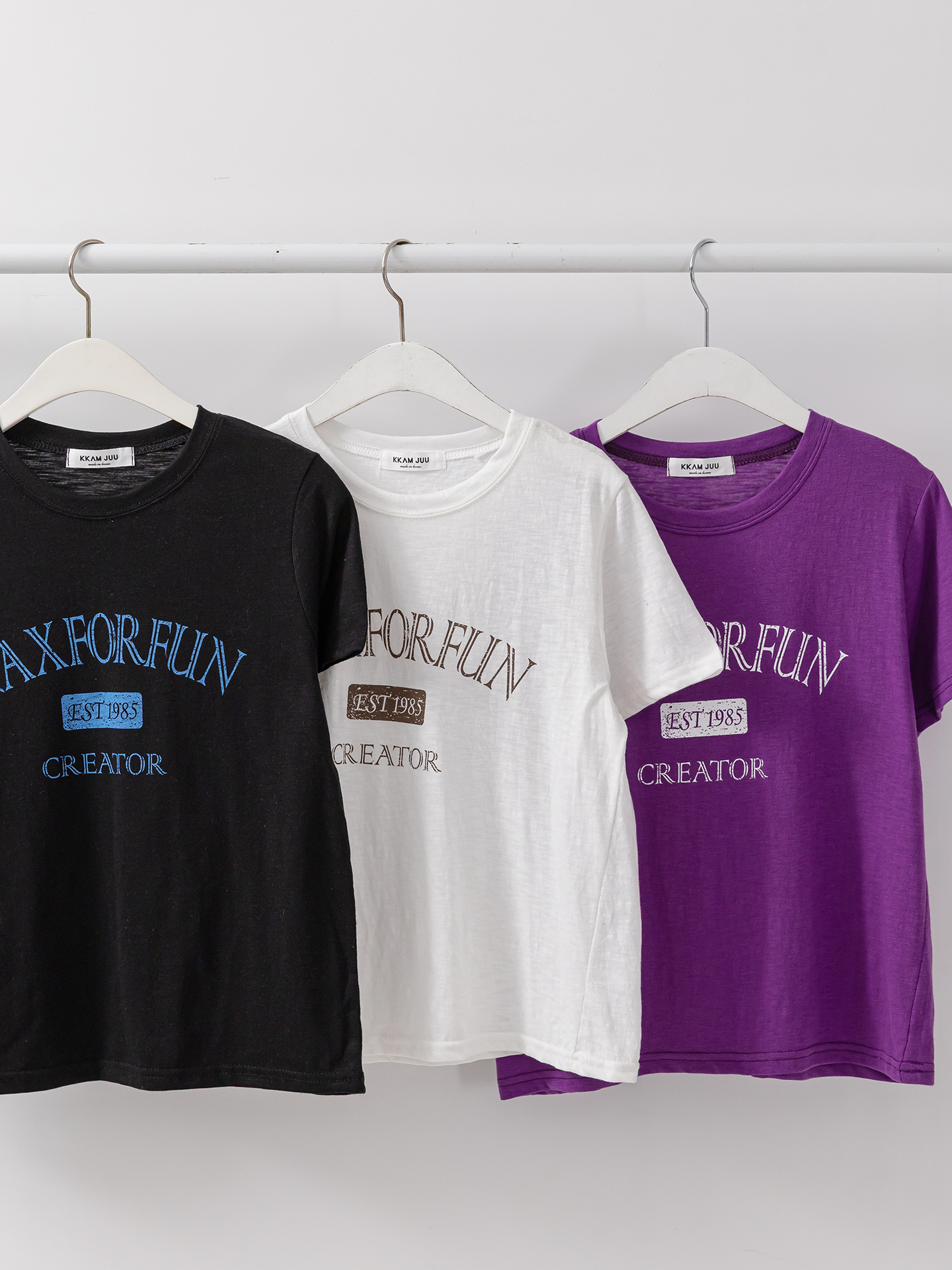 ラウンドネックロゴTシャツ | 詳細画像3