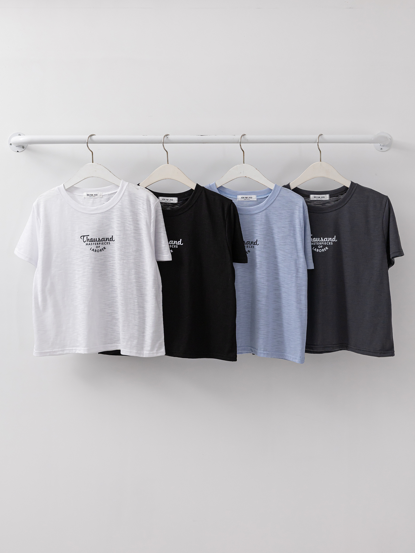 ラウンドネックロゴTシャツ | 詳細画像2