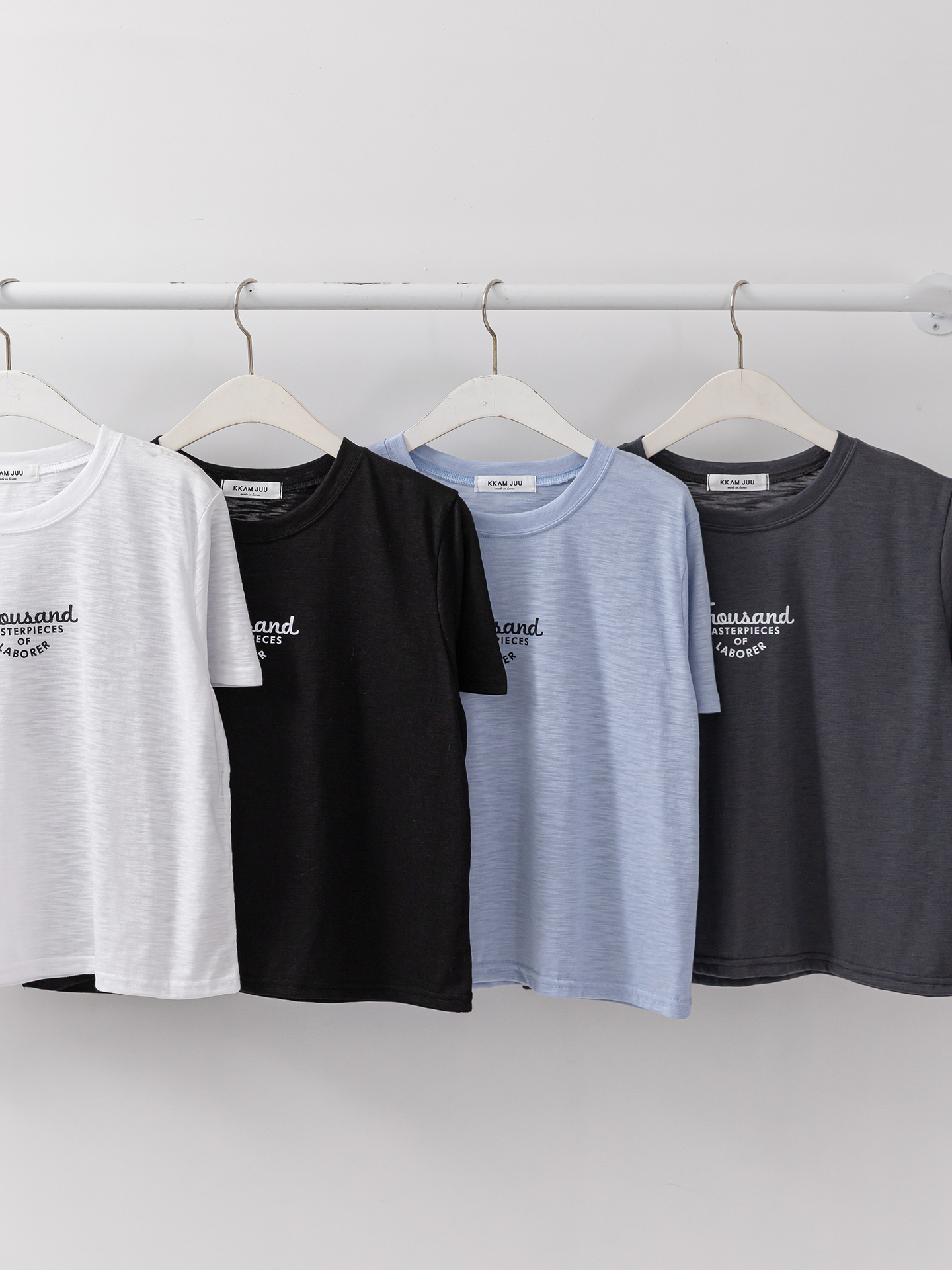 ラウンドネックロゴTシャツ | 詳細画像3