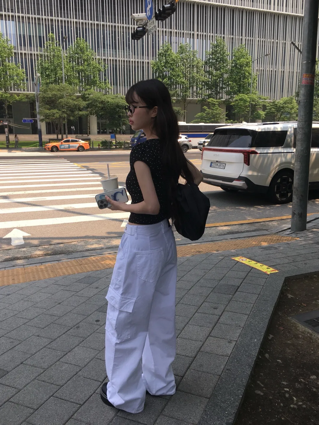 ボタンポケットアジャストワイドパンツ | anyonemore | 詳細画像1