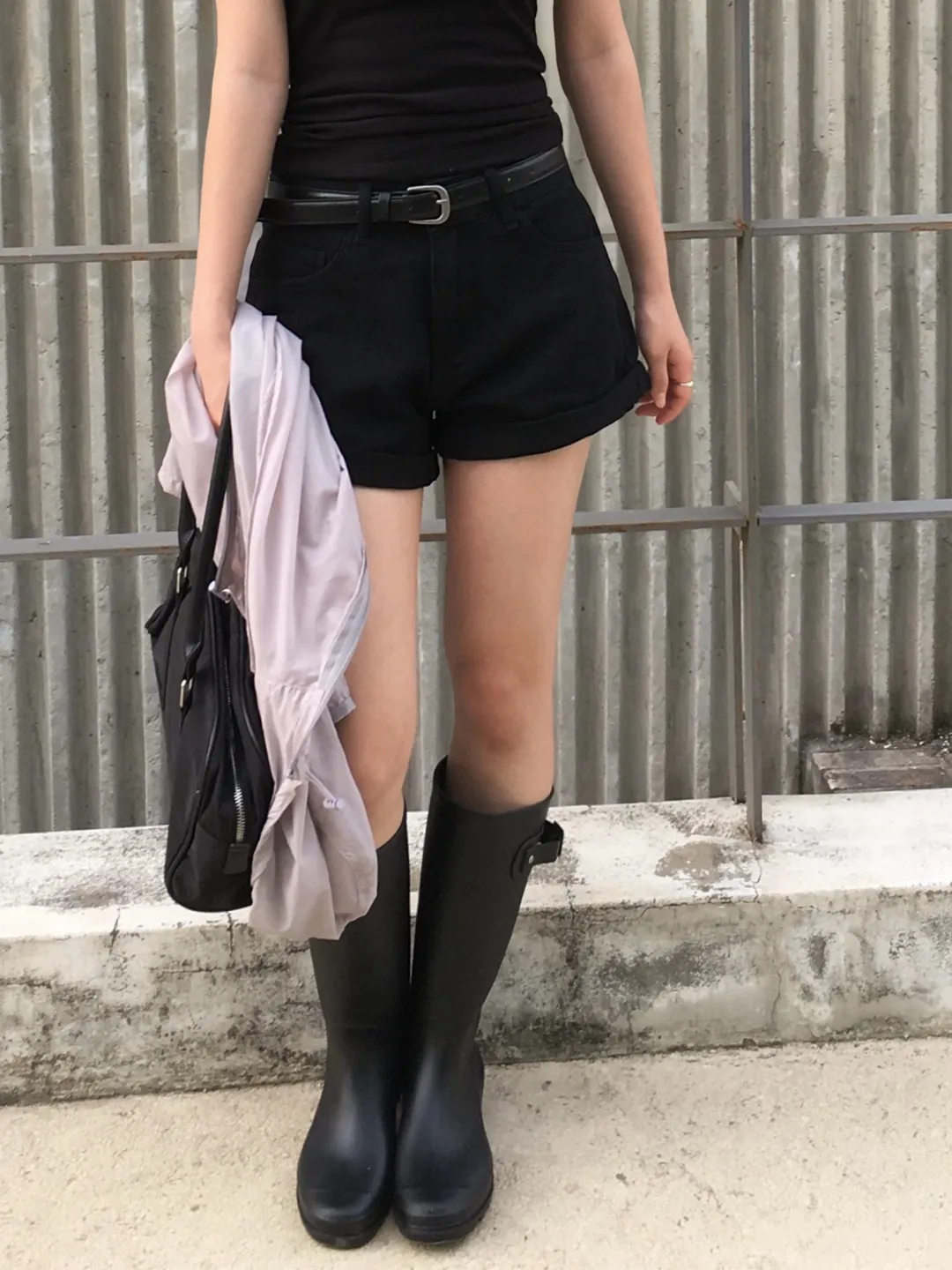 ショートロールアップショートパンツ | anyonemore | 詳細画像1