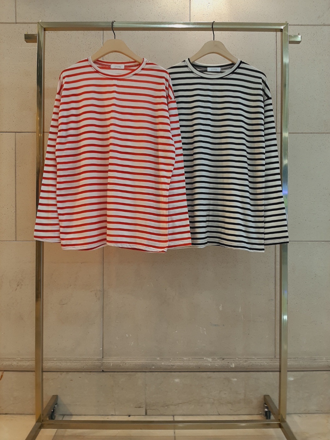 オーバーサイズルーズボーダーTシャツ | 詳細画像7