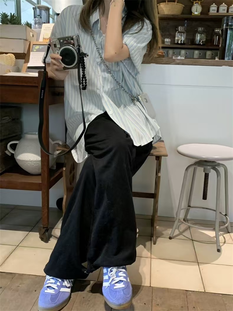 ルーズパステルボーダーシャツ | 詳細画像3