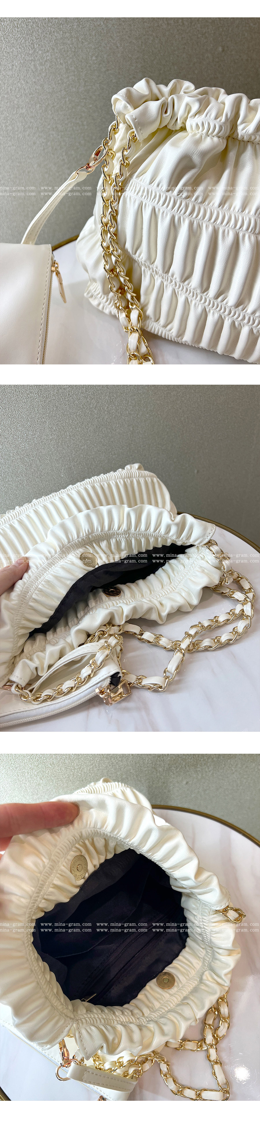 2TYPEリンクルチェーンバッグ | 詳細画像13