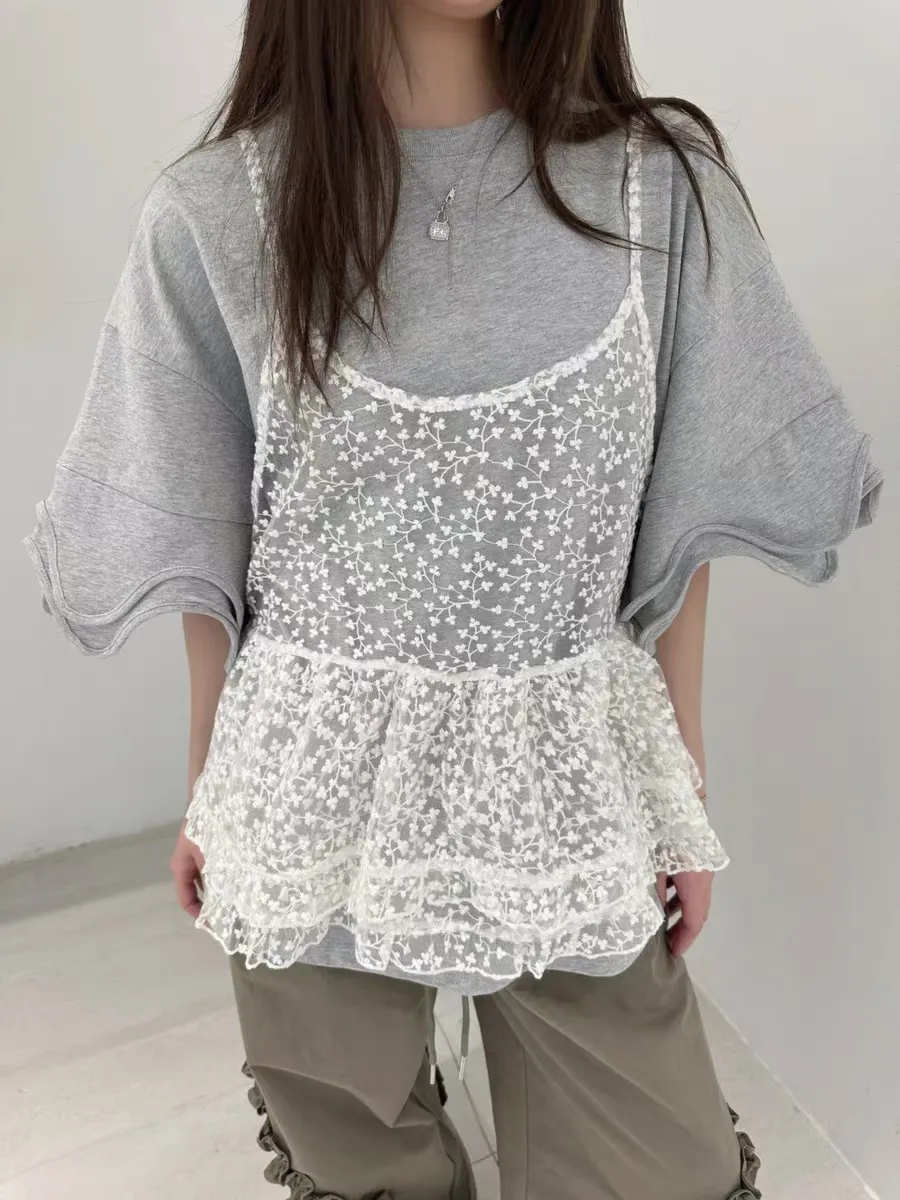 シースルー刺繍フレアビスチェ | 詳細画像1