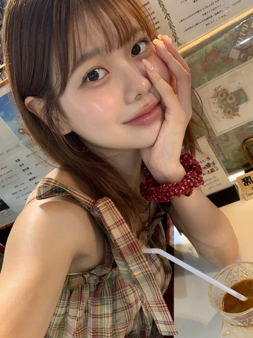 リボンゴムチェックキャミソール | 詳細画像8