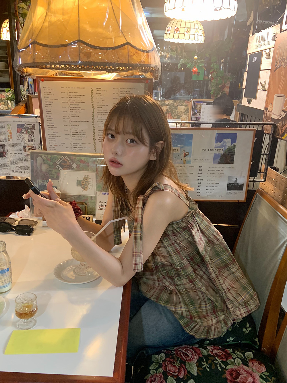 リボンゴムチェックキャミソール | 詳細画像17