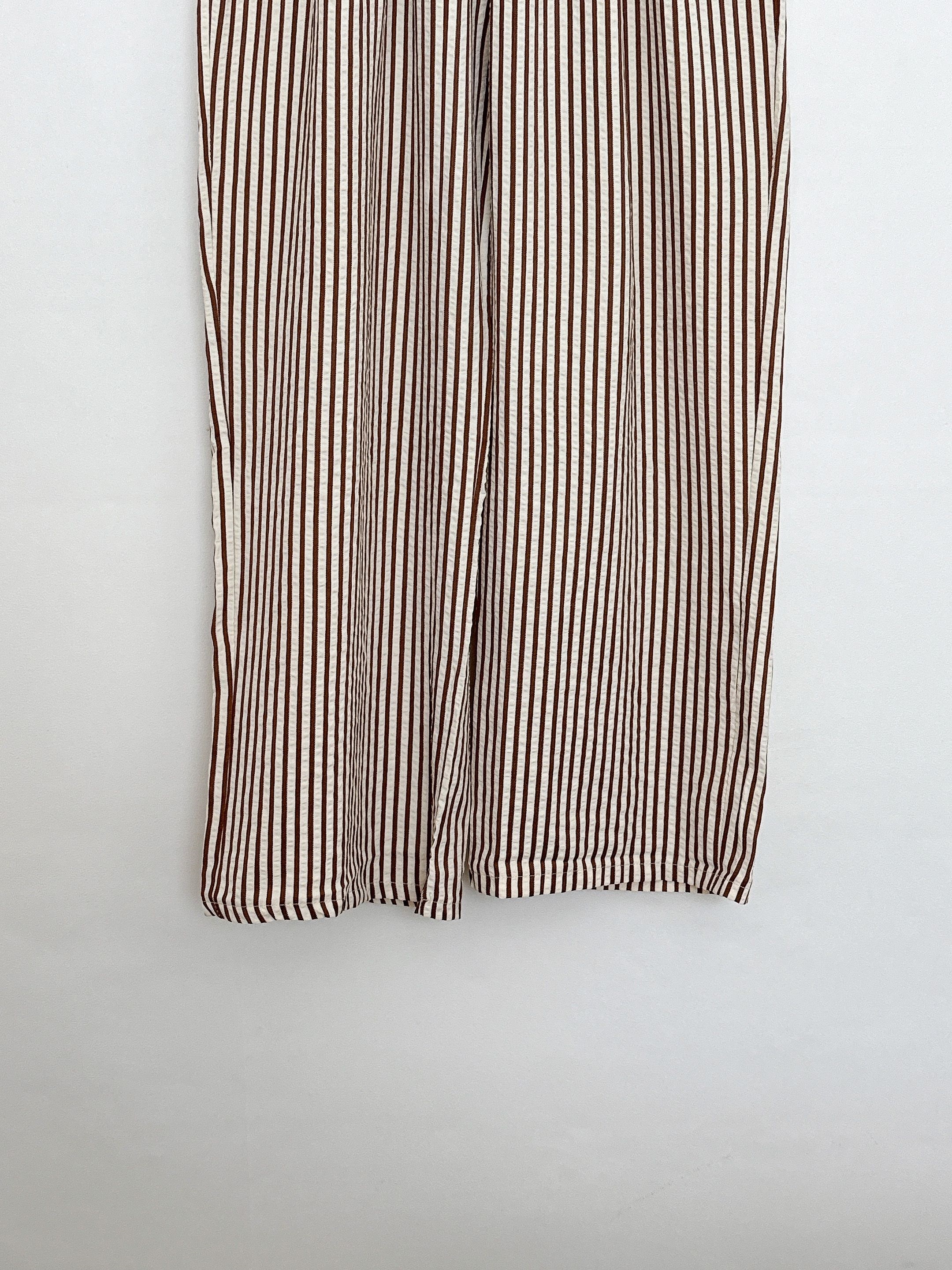 ドロストリンクルストライプワイドパンツ | 詳細画像16