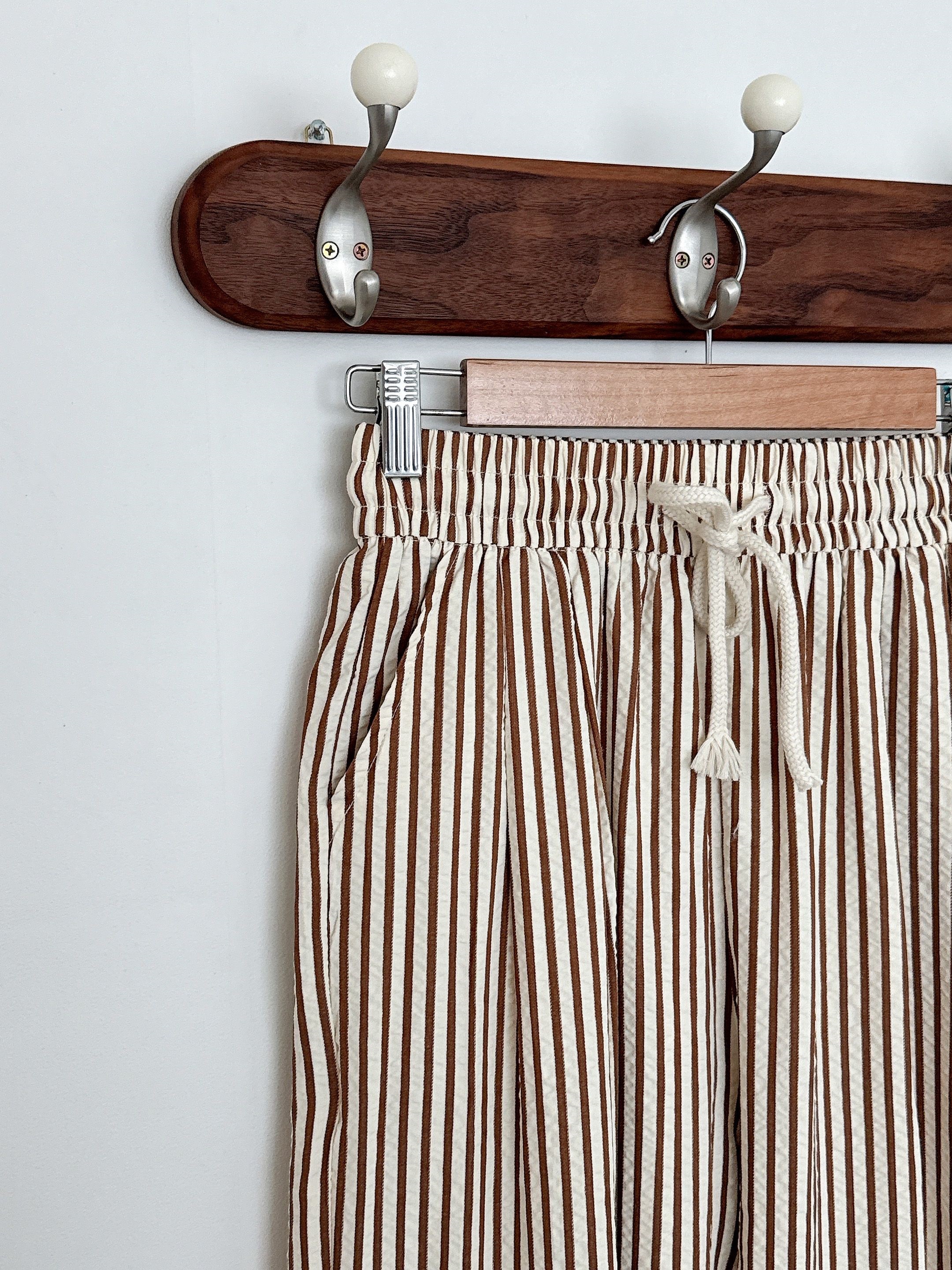 ドロストリンクルストライプワイドパンツ | 詳細画像17