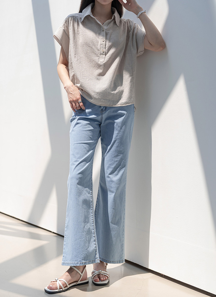 fne　デニムパンツ２点 センターラインウォッシュカーゴデニムパンツ | レディース