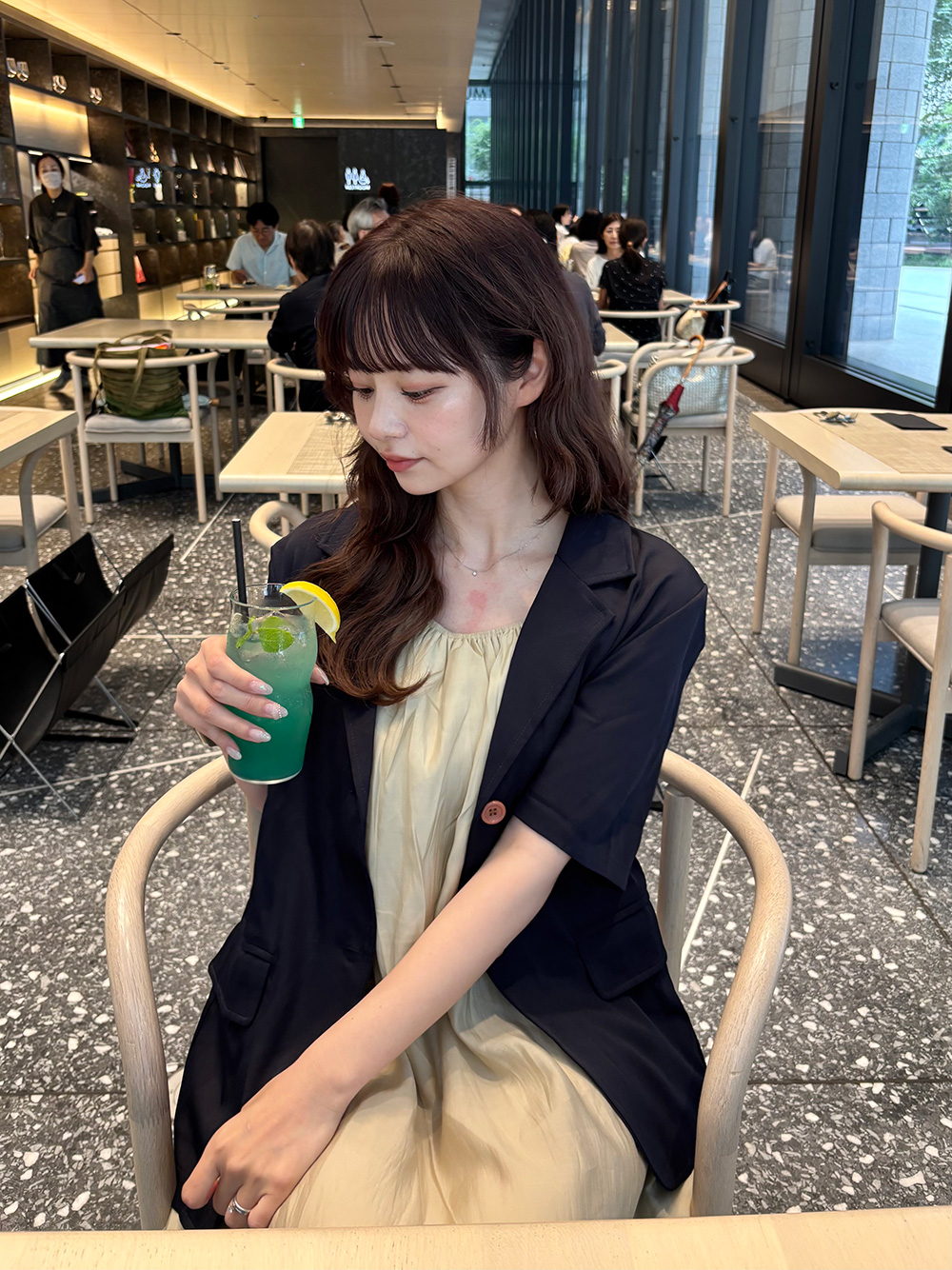 シングルツーボタン半袖ジャケット | 詳細画像9