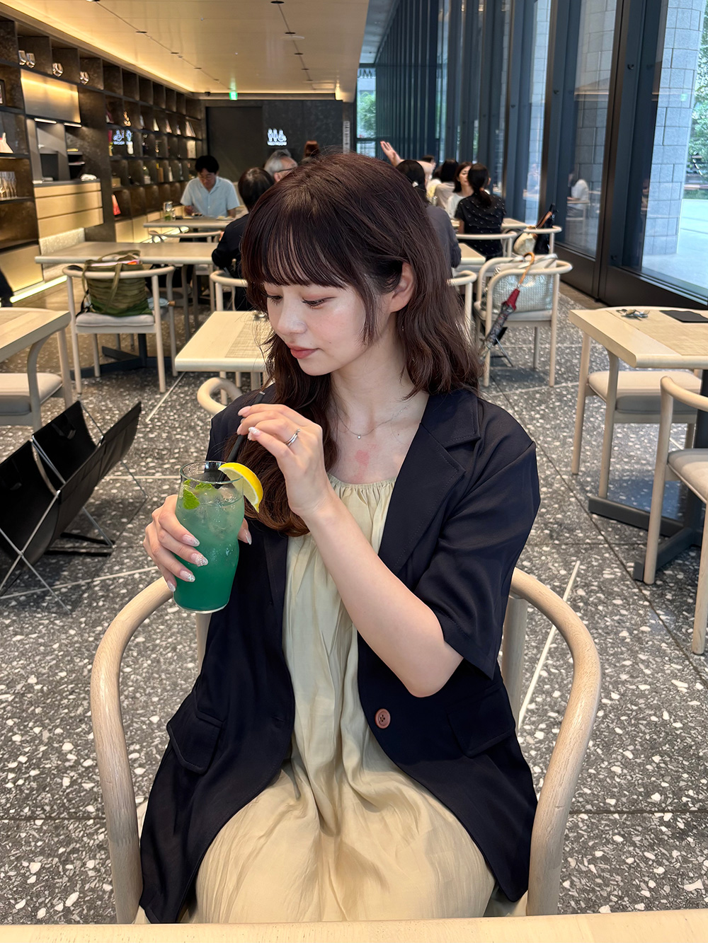 シングルツーボタン半袖ジャケット | 詳細画像13