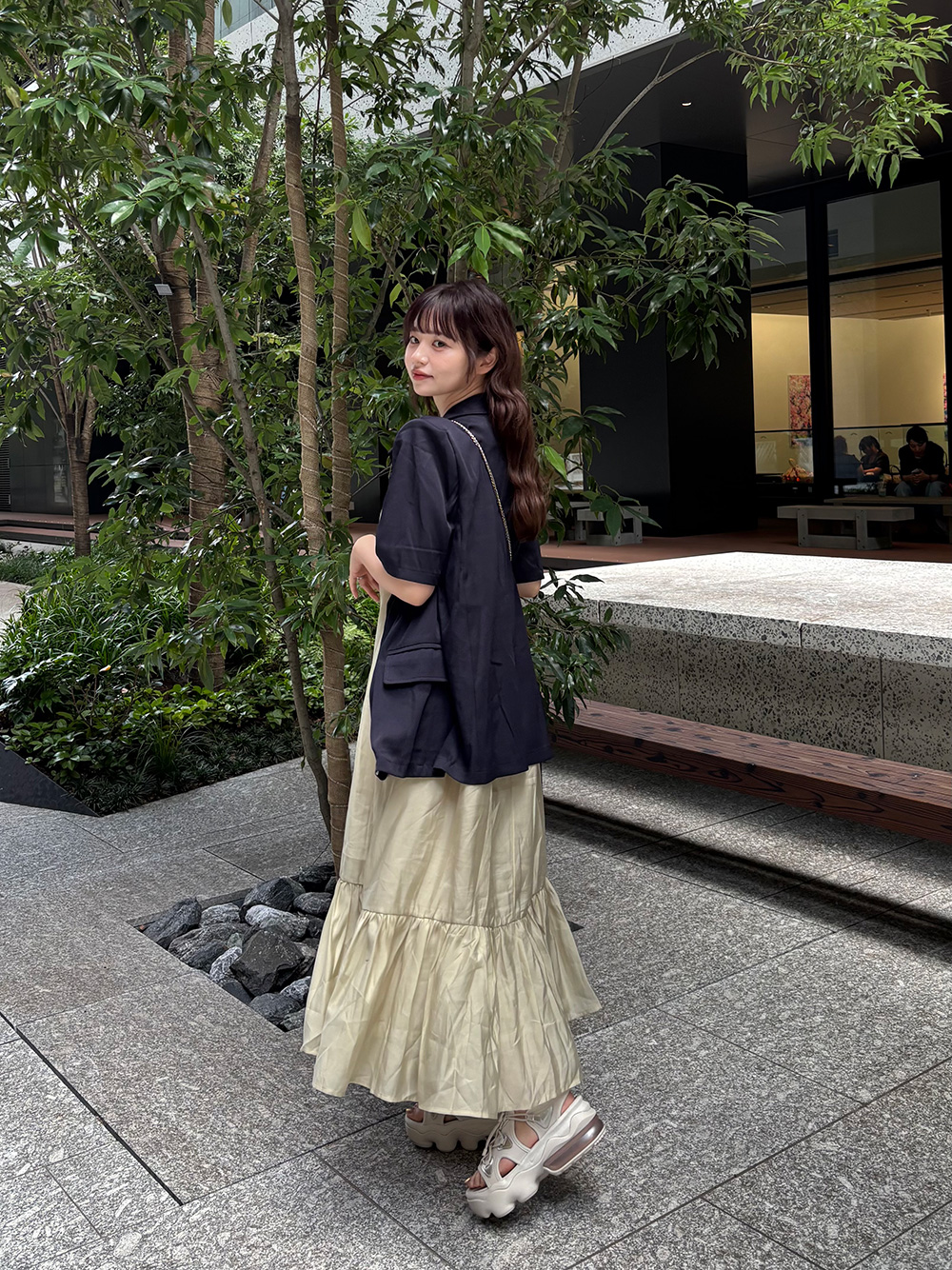 シングルツーボタン半袖ジャケット | 詳細画像14