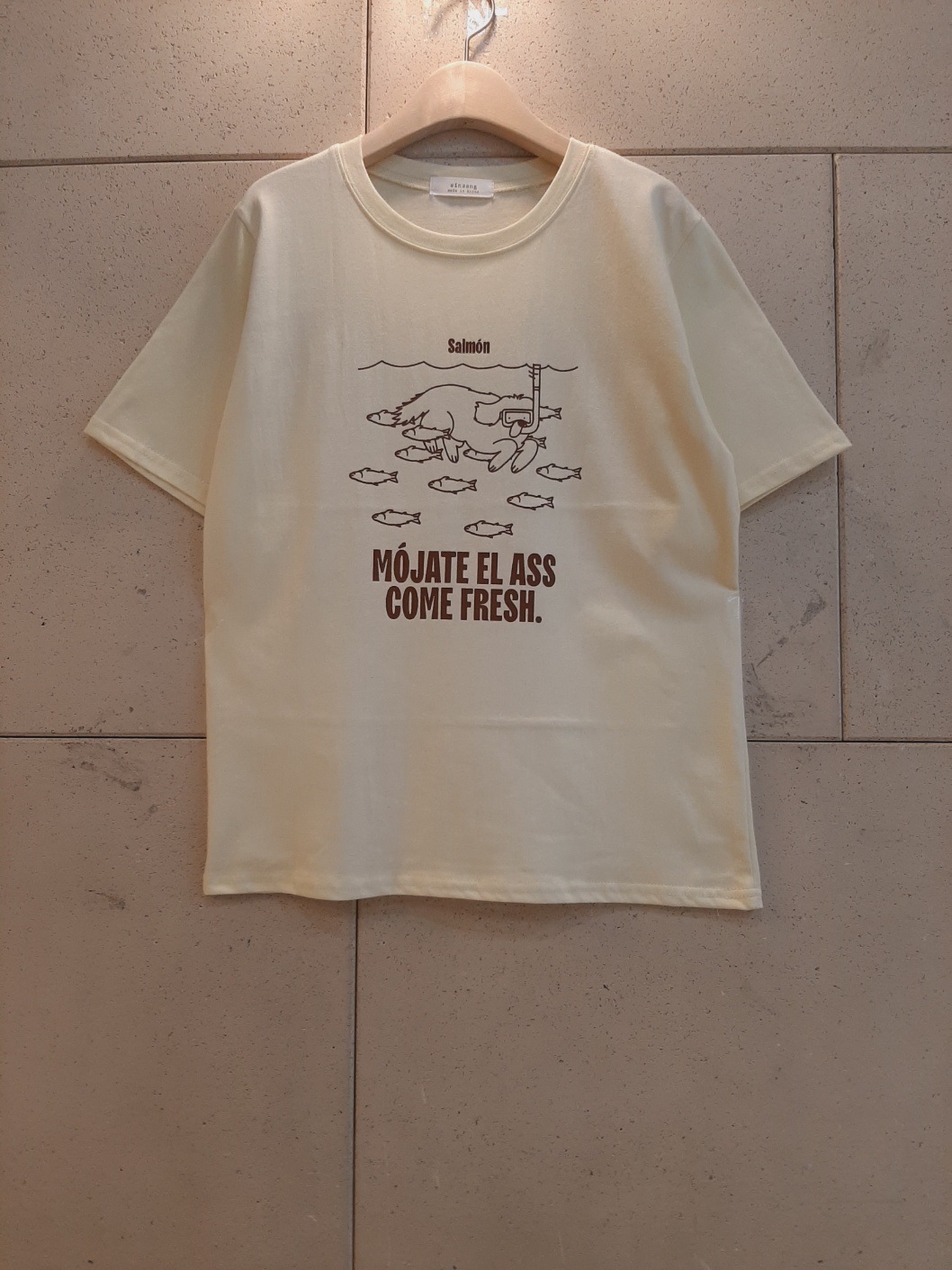 ラウンドネック半袖ロゴTシャツ | 詳細画像8