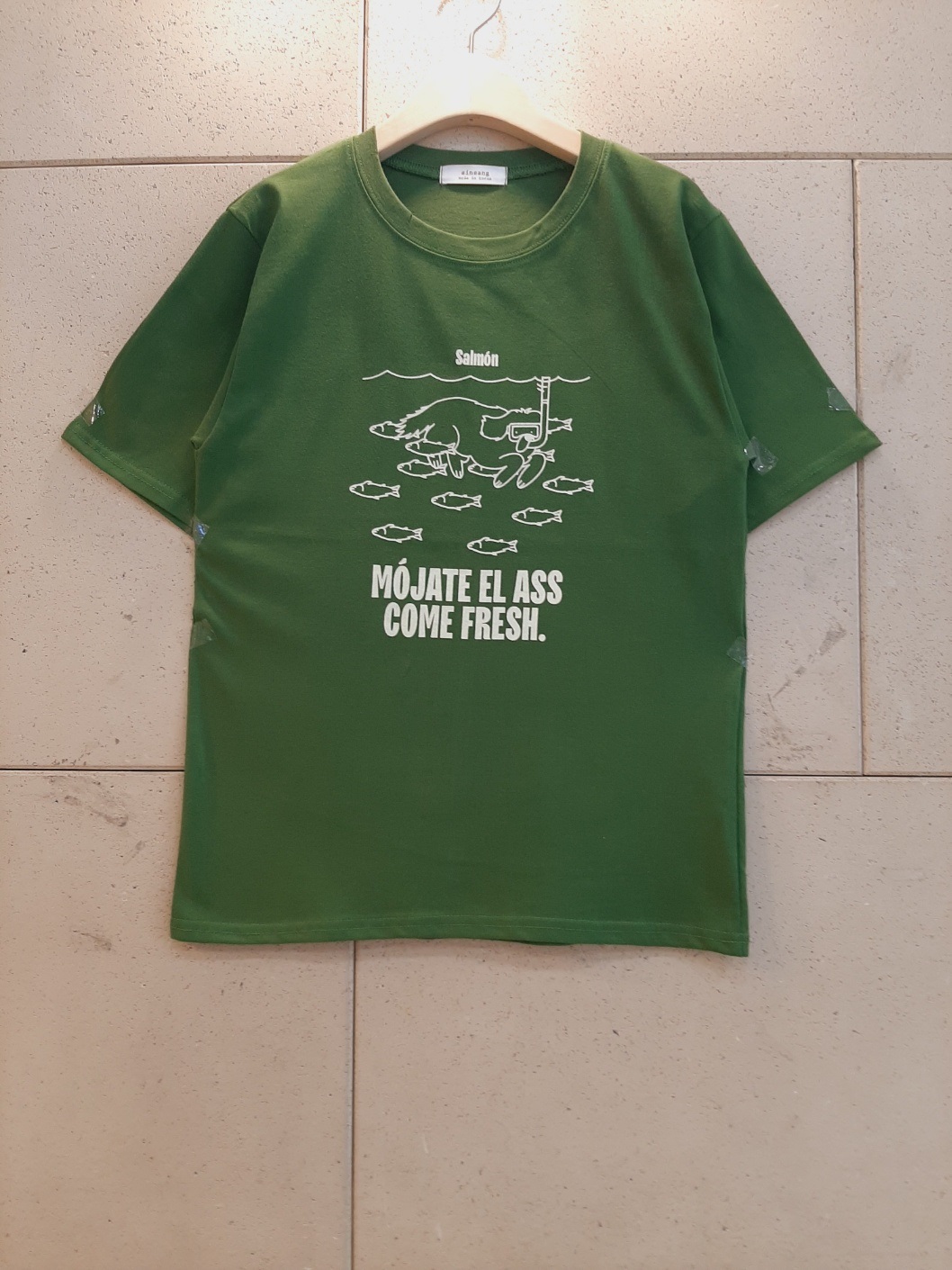 ラウンドネック半袖ロゴTシャツ | 詳細画像9