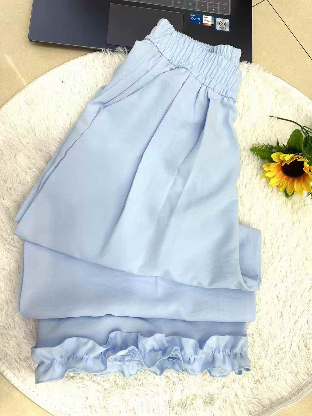 フリルウエストゴムワイドパンツ | 詳細画像9