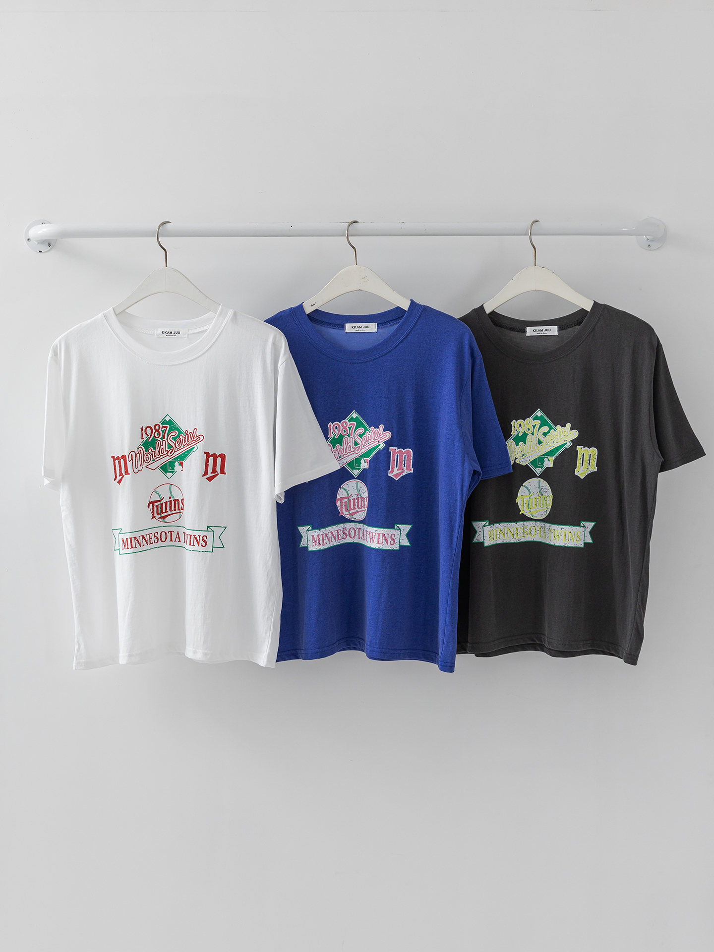 ラウンドネック半袖ロゴTシャツ | 詳細画像22