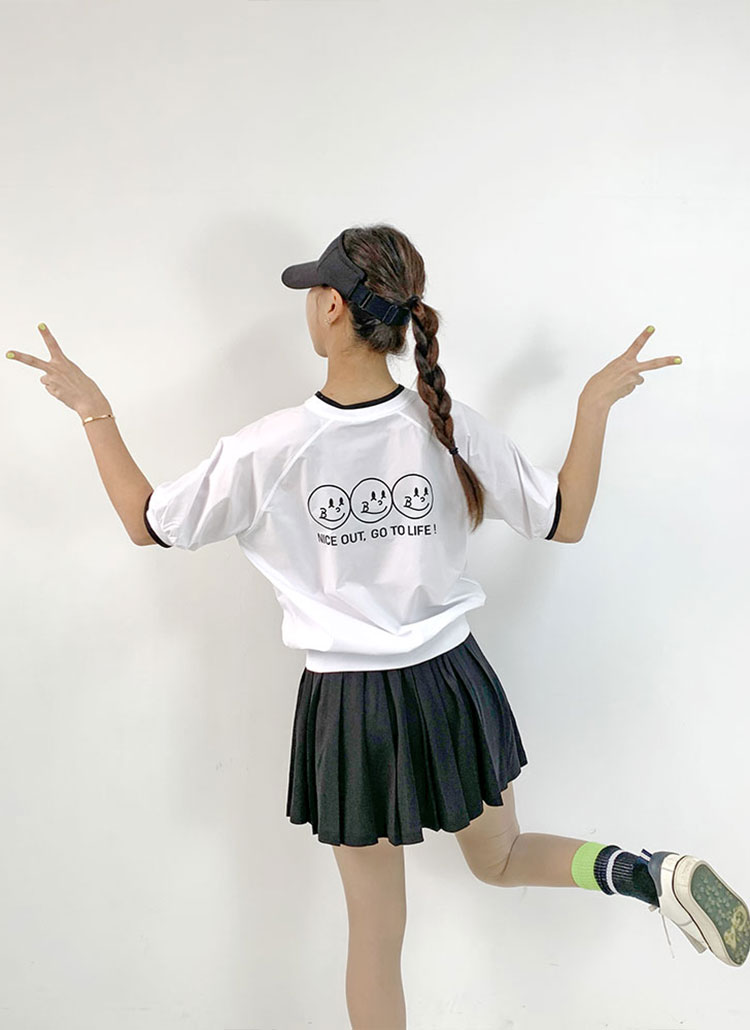 美しいVネック レオナール パステルカラー 半袖Tシャツ M 希少デザイン マカ95 超美品 レオナール 半袖カットソー Vネック 花柄 Lサイズ