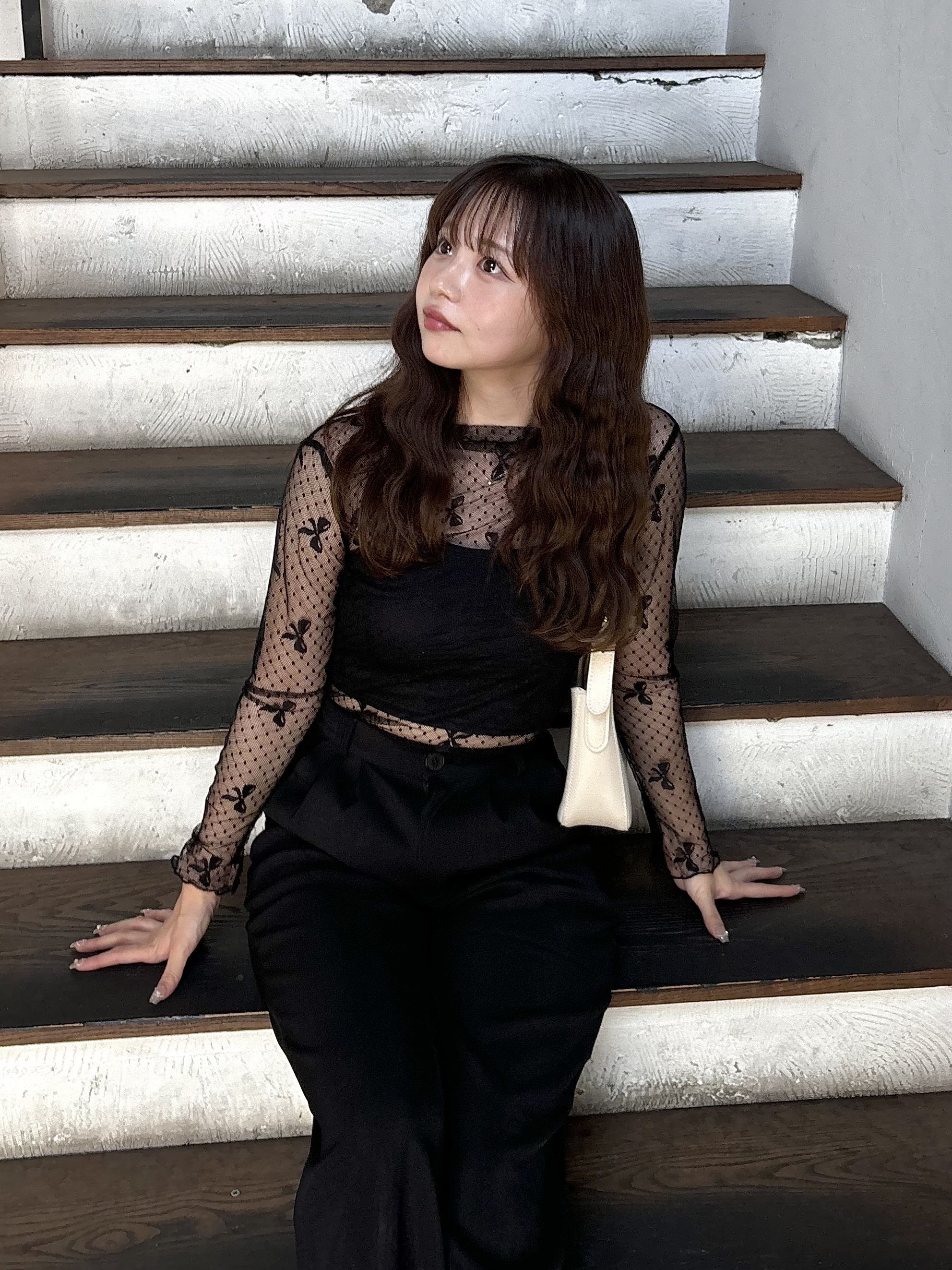 リボンシアードットTシャツ | 詳細画像19