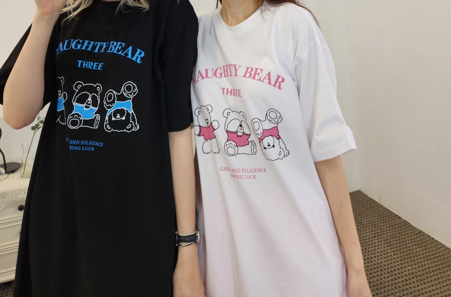 ロングルーズプリントワンピース | 詳細画像3