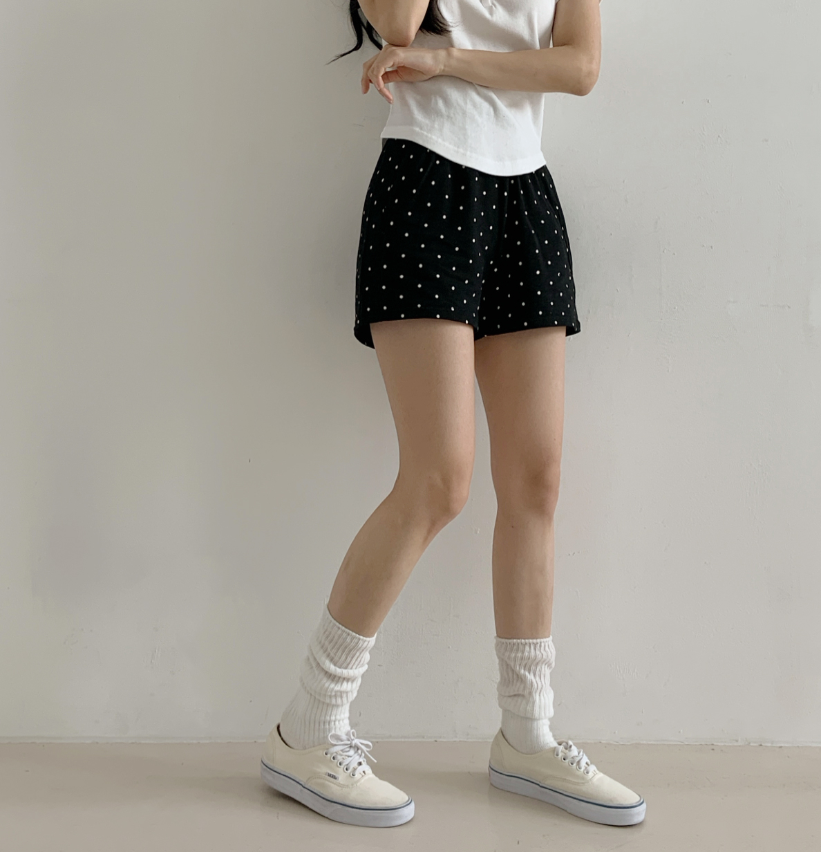 ウエストゴムショートドットパンツ | 詳細画像8