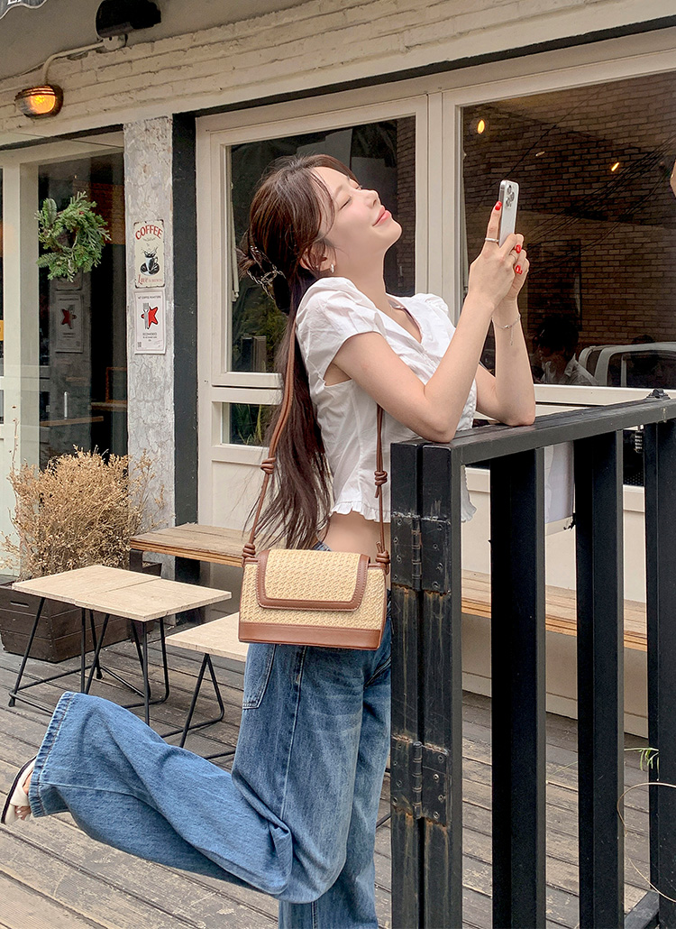 ウォッシングローライズストレートワイドデニムパンツ | レディース