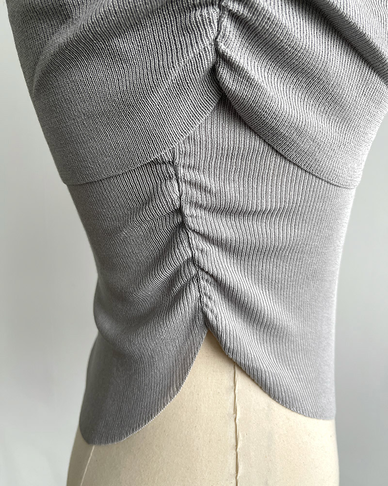 シャーリングオフショルラップニット | 詳細画像23