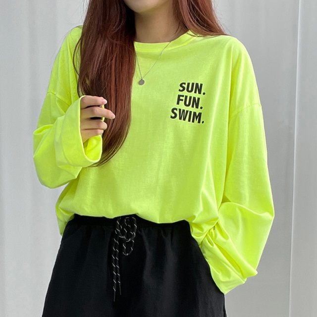 ボクシー長袖プリントTシャツ | 詳細画像5