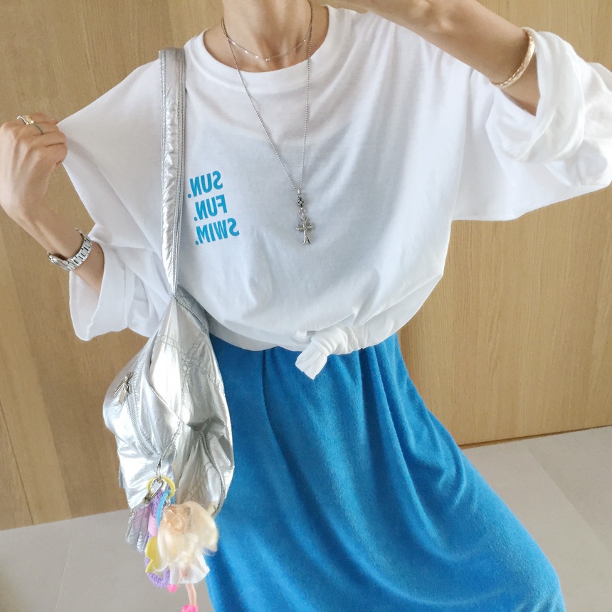 ボクシー長袖プリントTシャツ | 詳細画像12