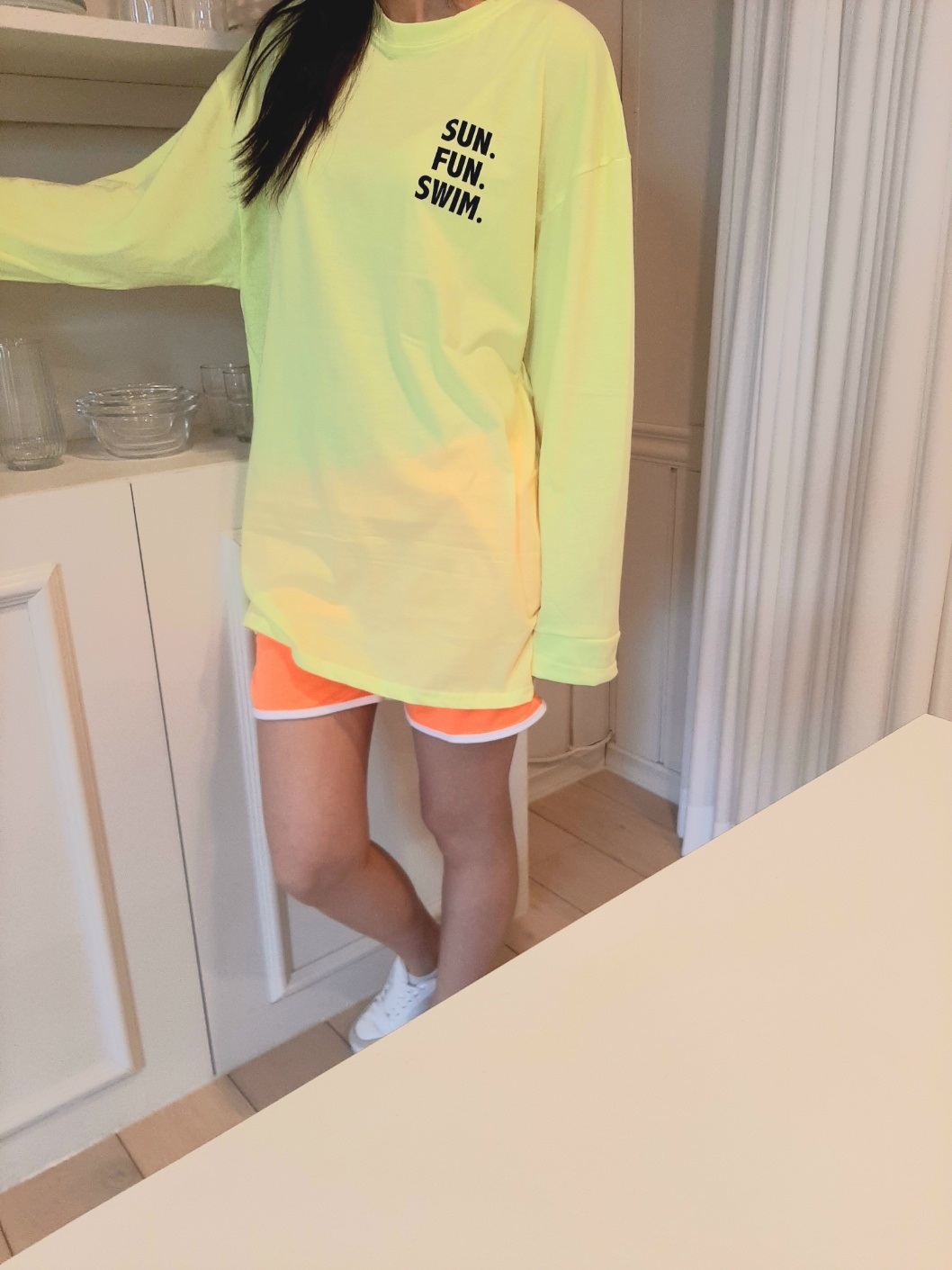 ボクシー長袖プリントTシャツ | 詳細画像27