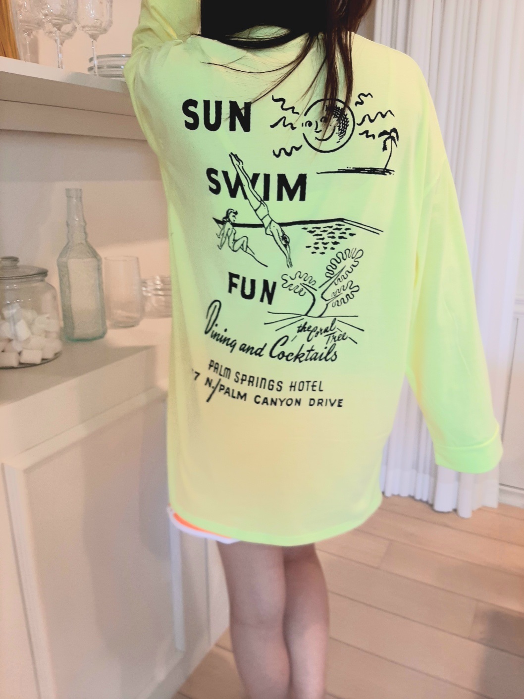 ボクシー長袖プリントTシャツ | 詳細画像28