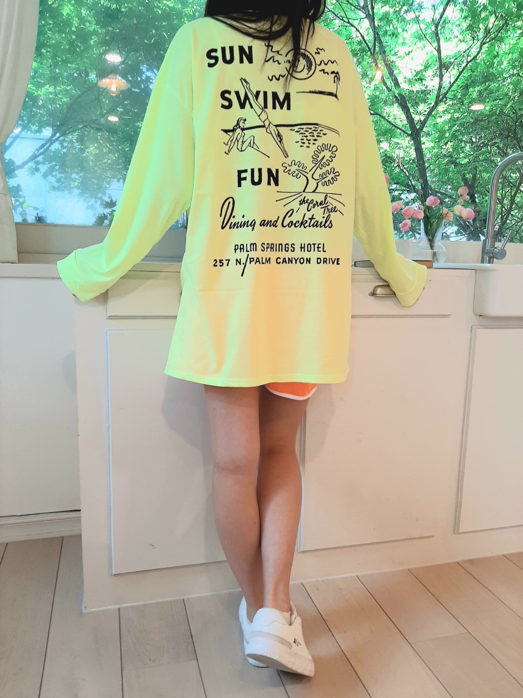 ボクシー長袖プリントTシャツ | 詳細画像29
