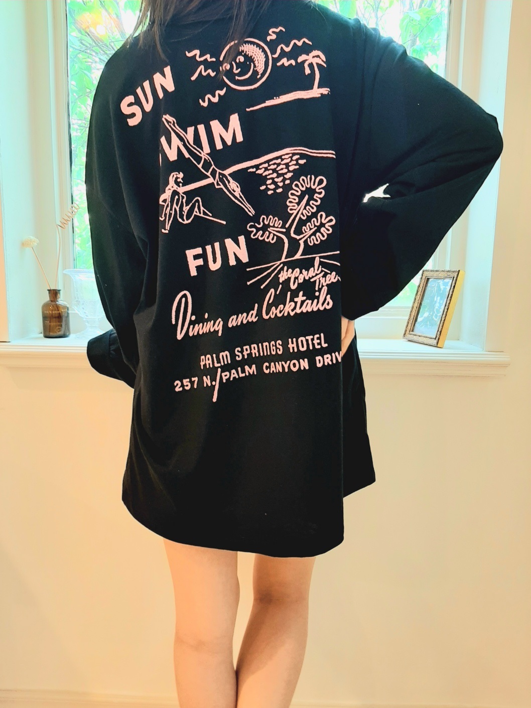 ボクシー長袖プリントTシャツ | 詳細画像38