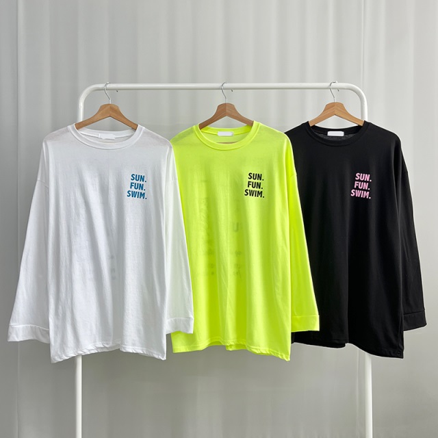 ボクシー長袖プリントTシャツ | 詳細画像25