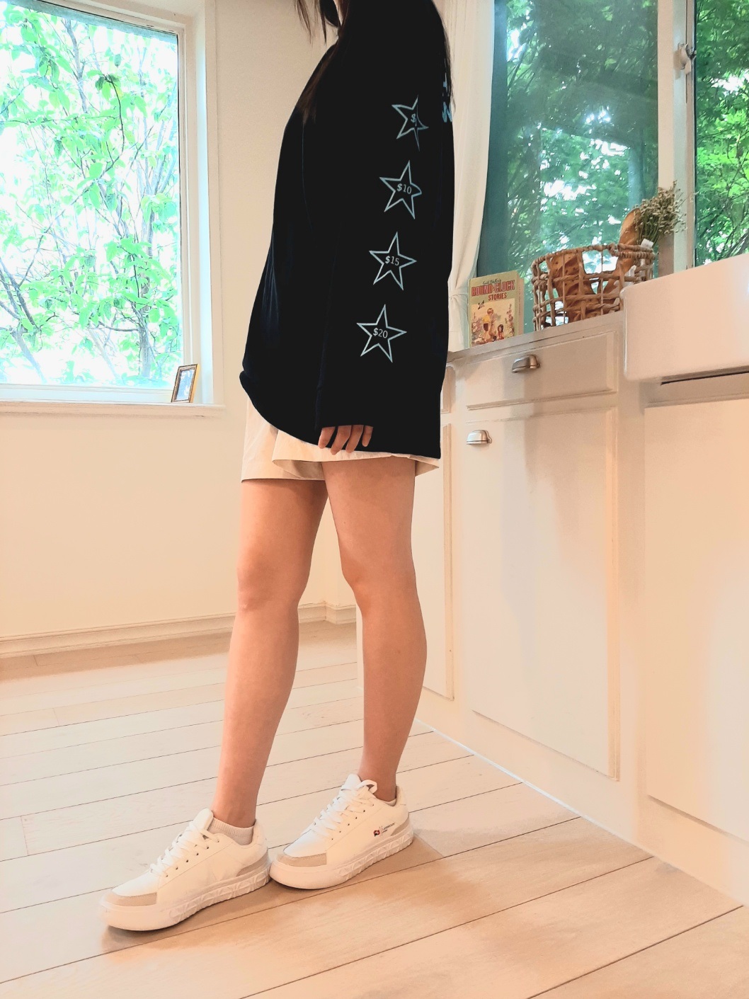 ボクシー長袖プリントTシャツ | 詳細画像2