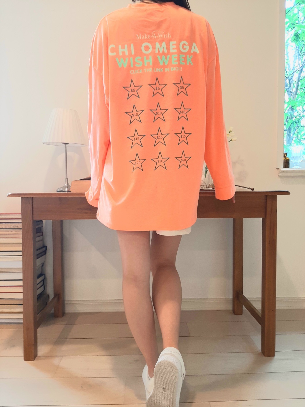 ボクシー長袖プリントTシャツ | 詳細画像9