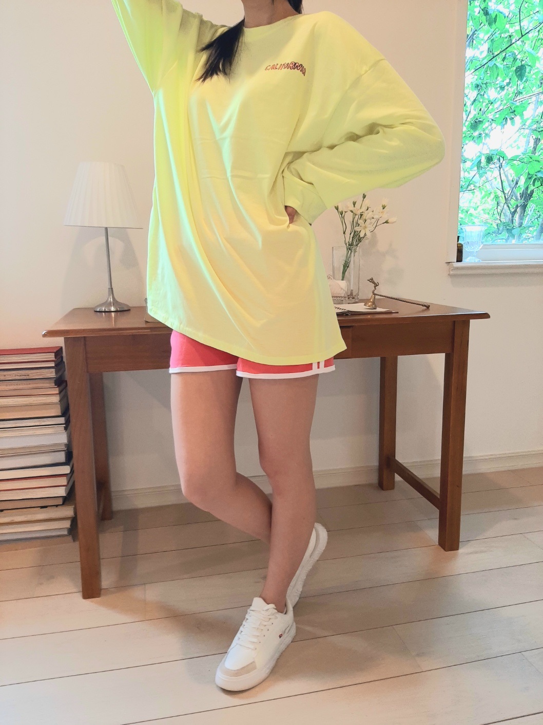 ボクシー長袖プリントTシャツ | 詳細画像7