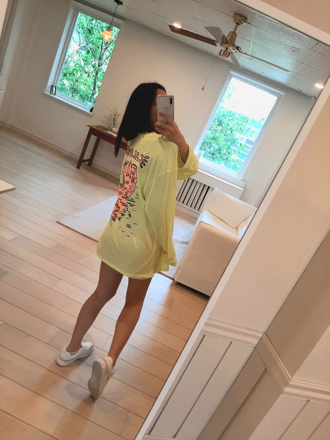 ボクシー長袖プリントTシャツ | 詳細画像9