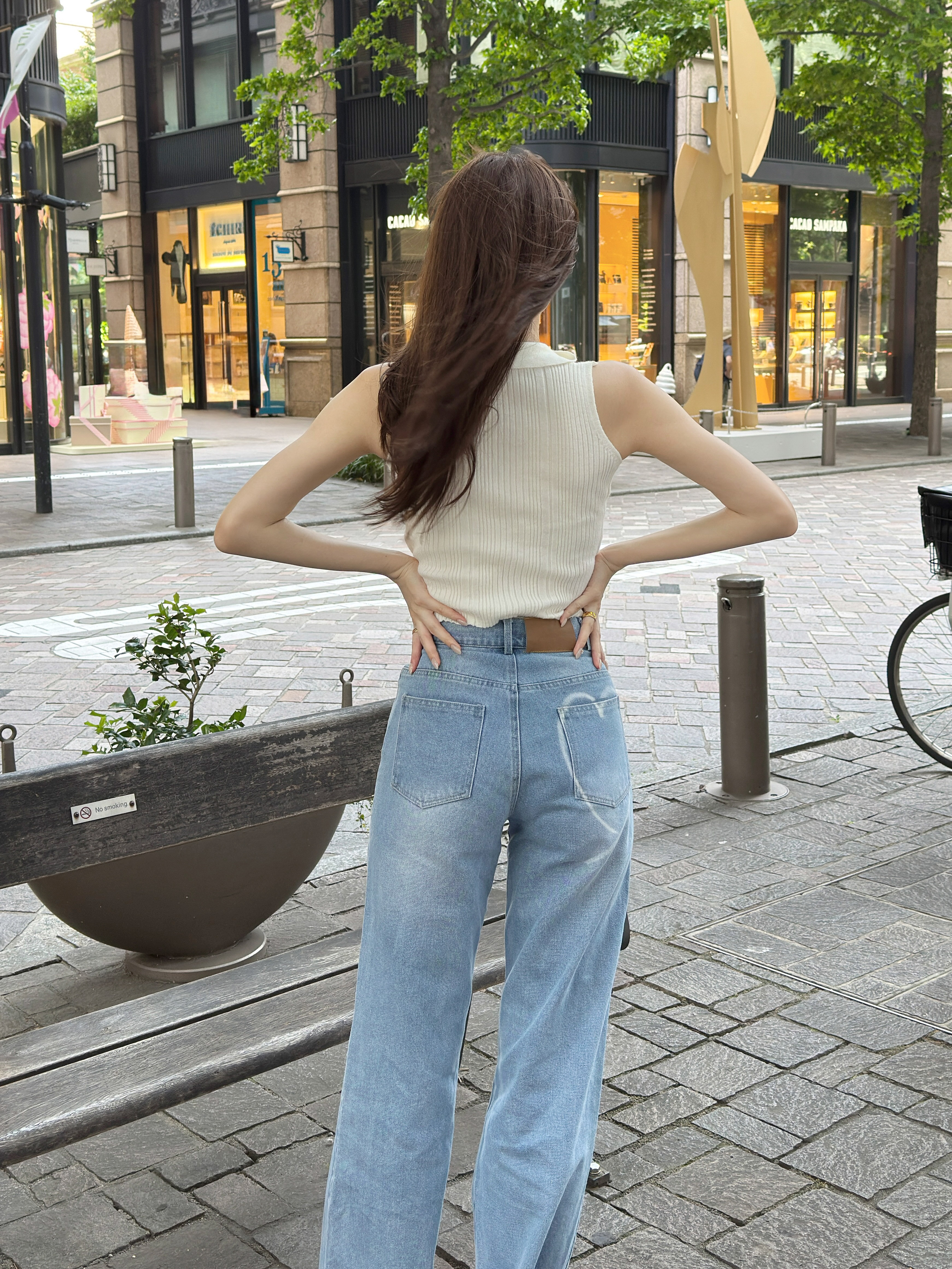 バックハートストレートデニム | 詳細画像18