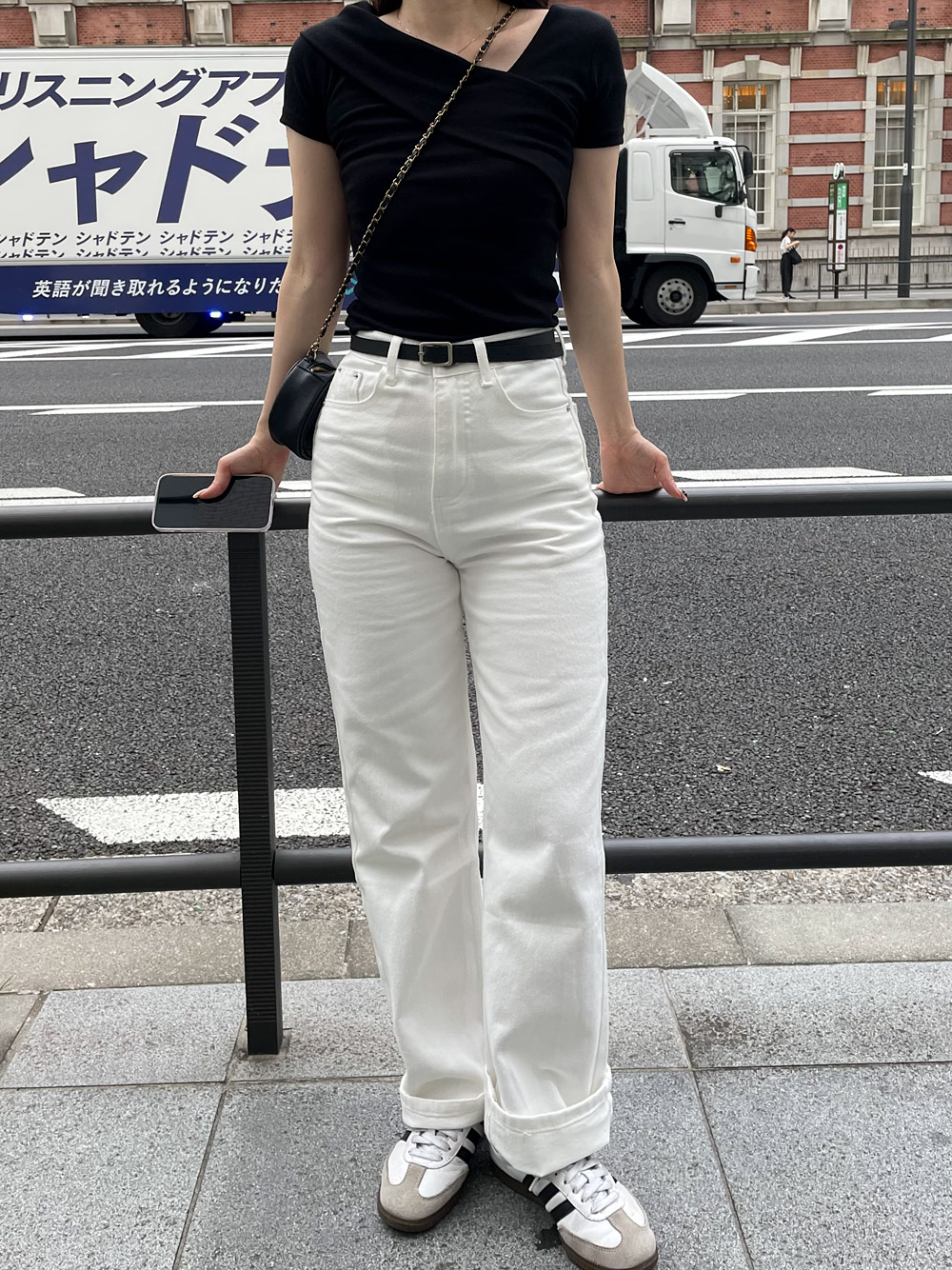 ベーシックコットンワイドパンツ | 詳細画像20