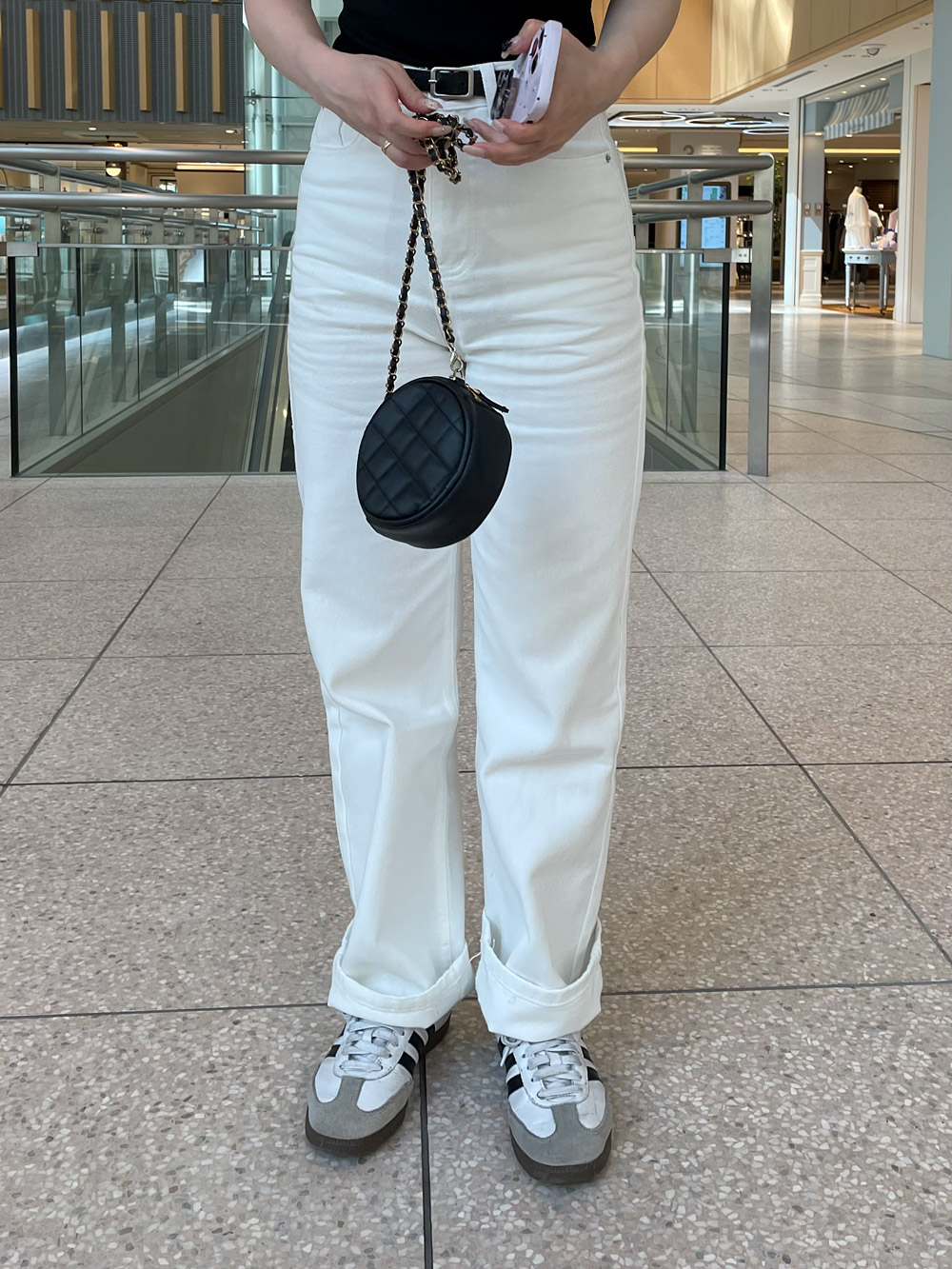 ベーシックコットンワイドパンツ | 詳細画像6