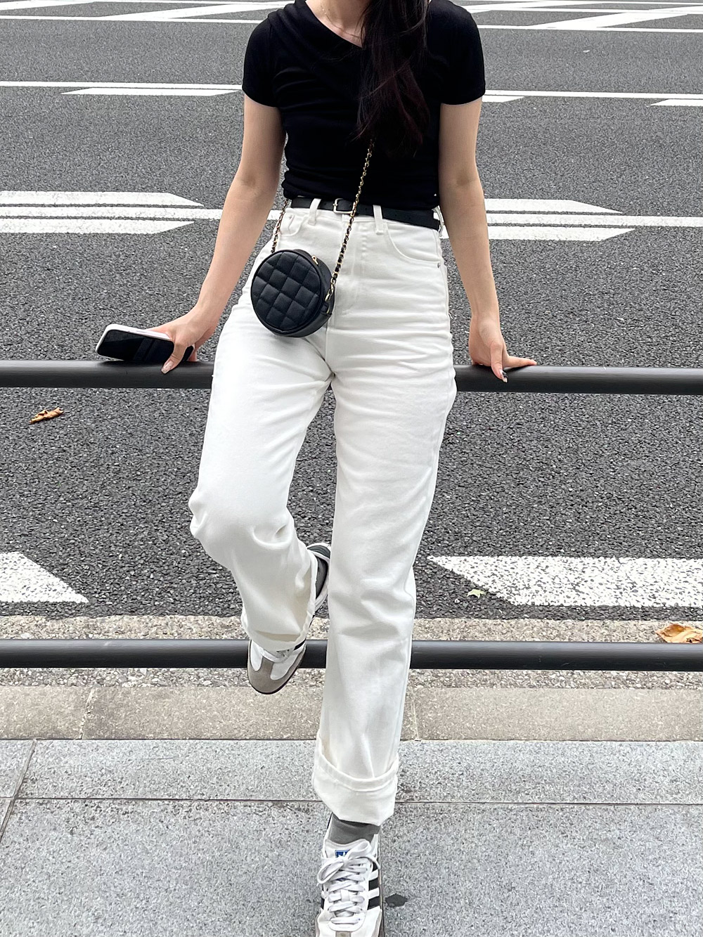 ベーシックコットンワイドパンツ | 詳細画像15